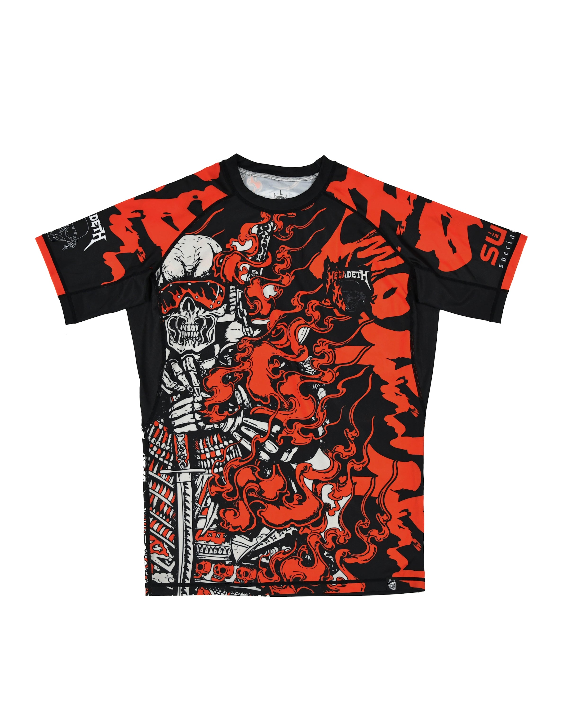 Megadeth Farewell Fire Rashguard
