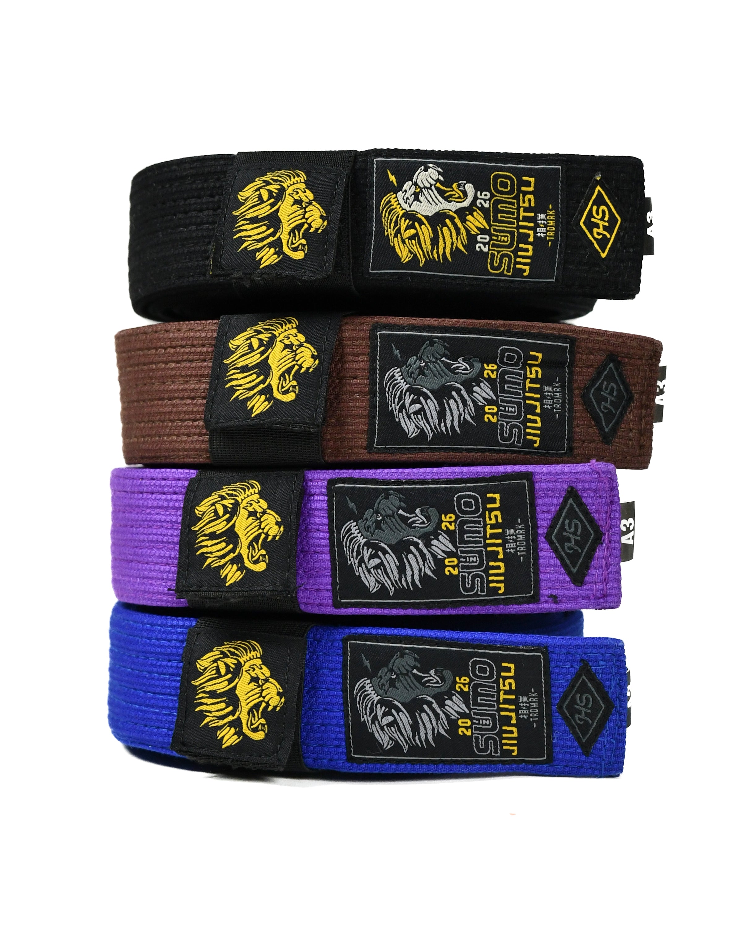 Lion Jiu-Jitsu Belts