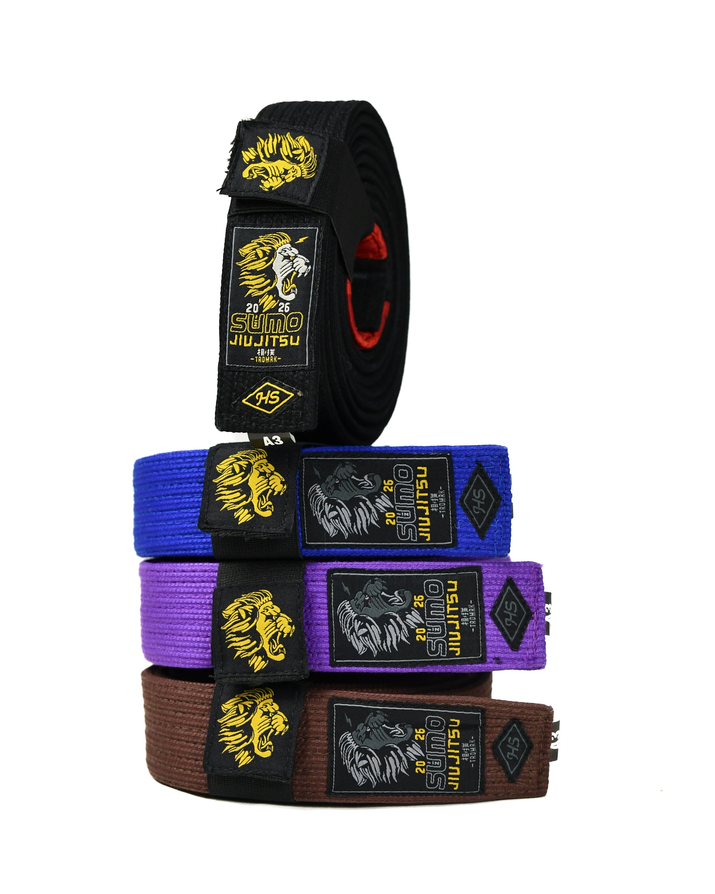 Lion Jiu-Jitsu Belts