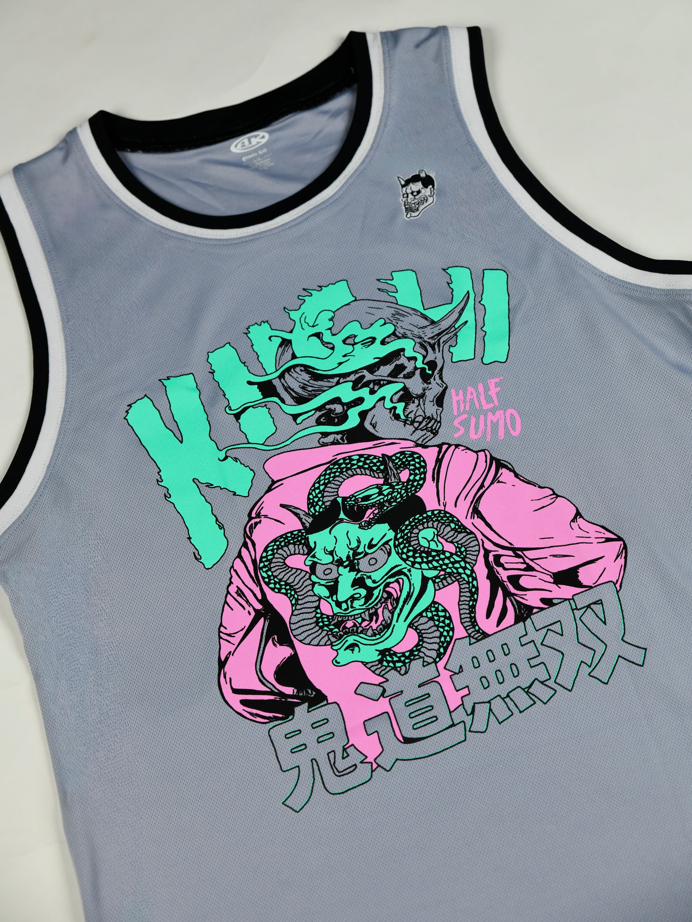 Kiichi Odokuro Tank Top Silver