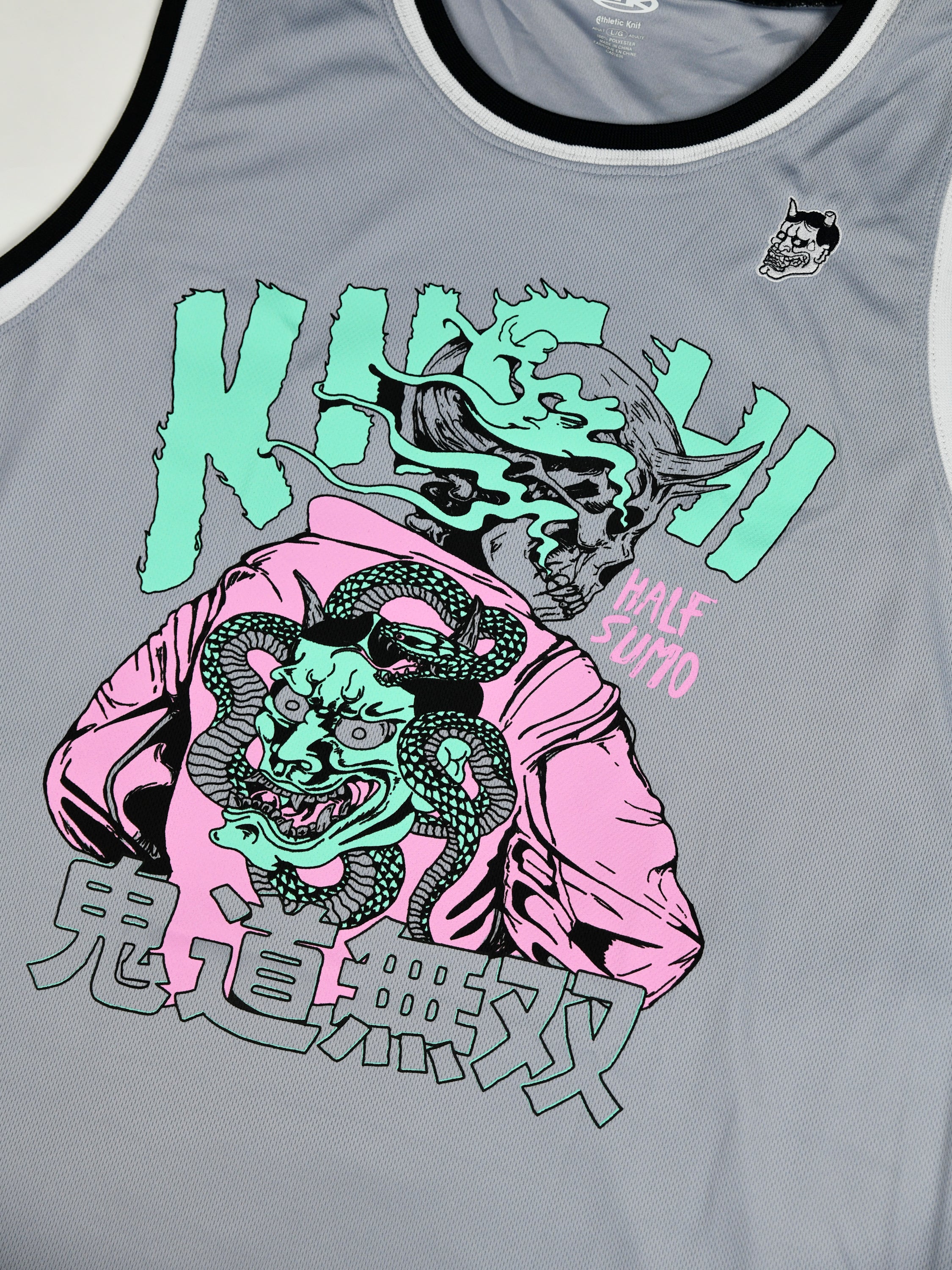 Kiichi Odokuro Tank Top Silver