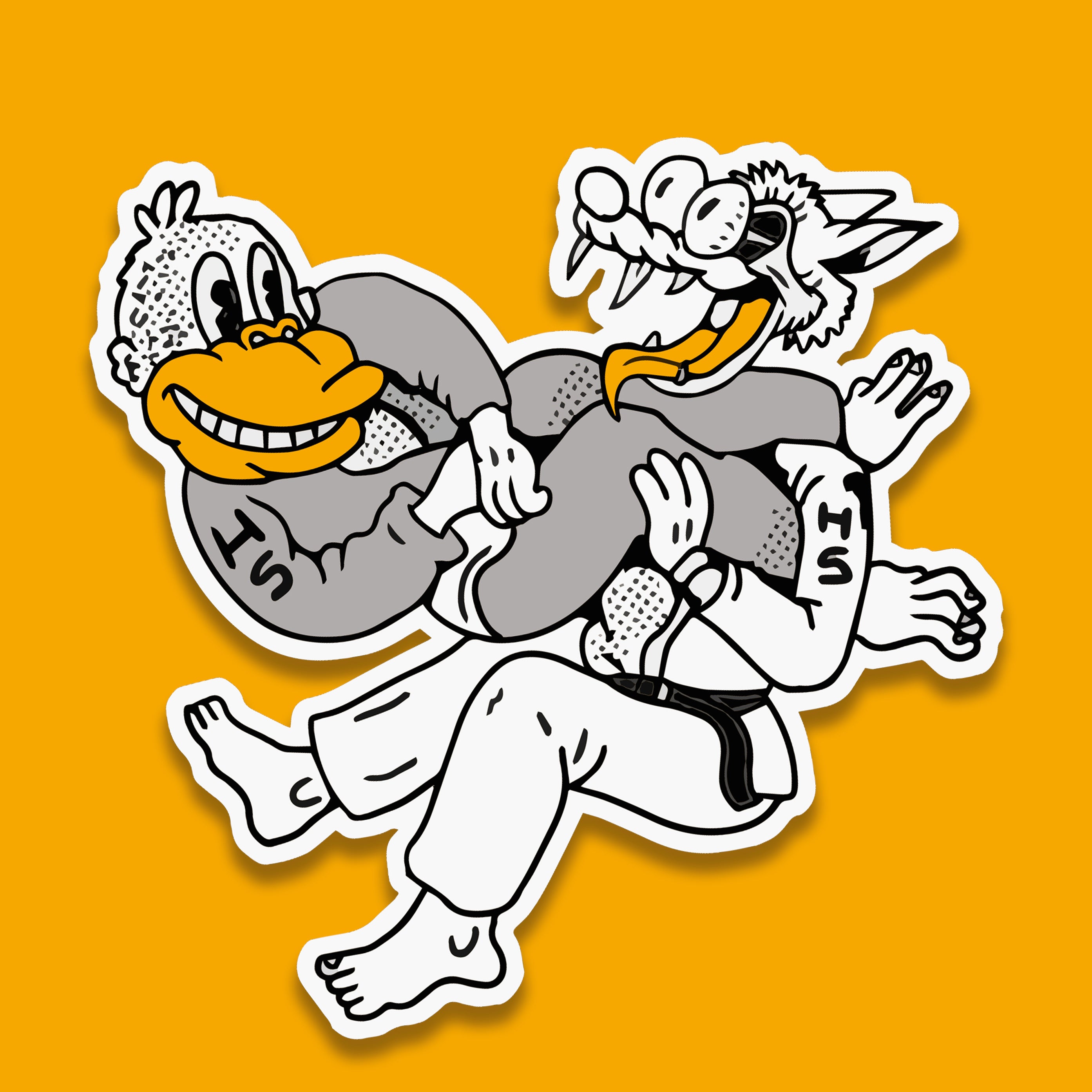 Murder Yoga Sticker Set