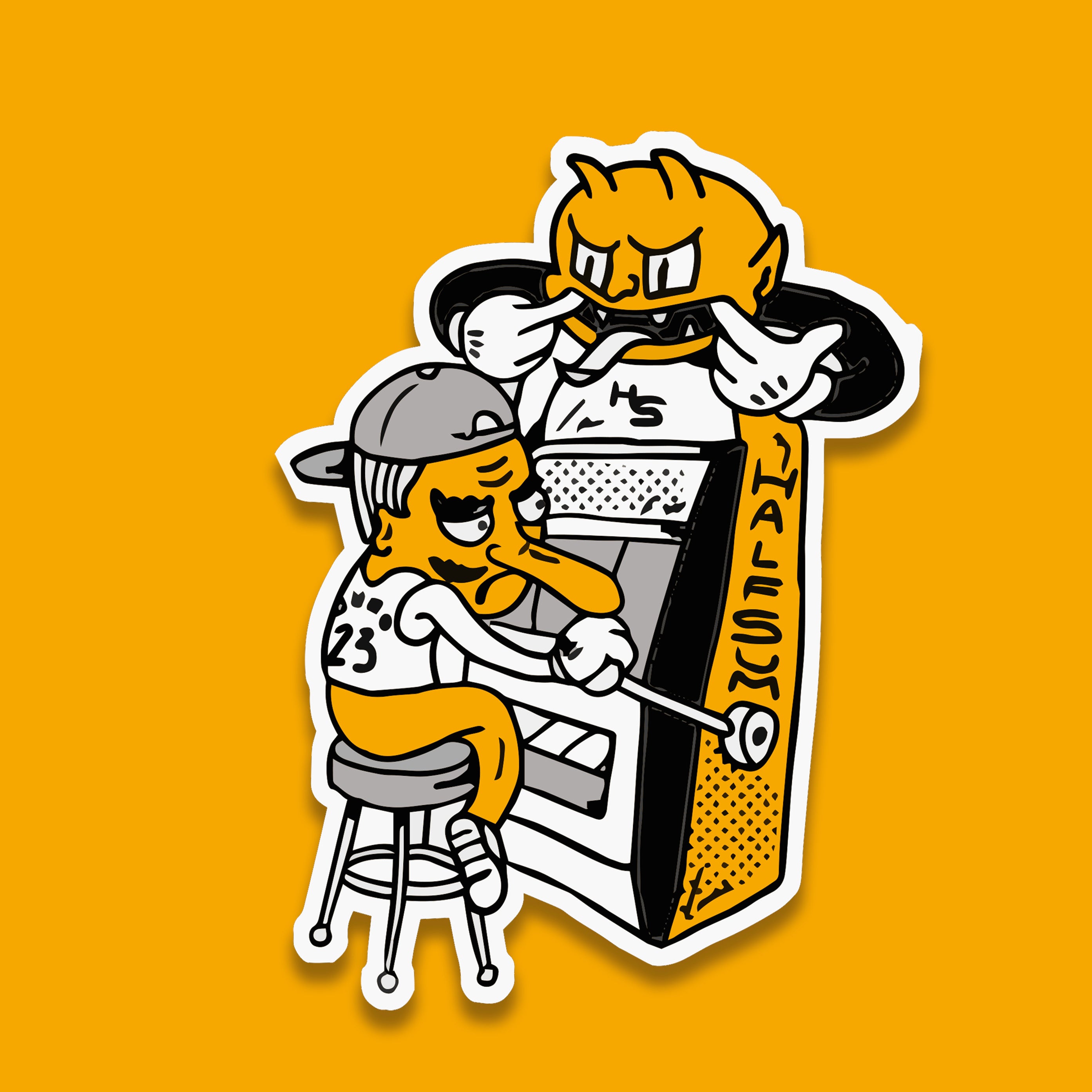 Murder Yoga Sticker Set