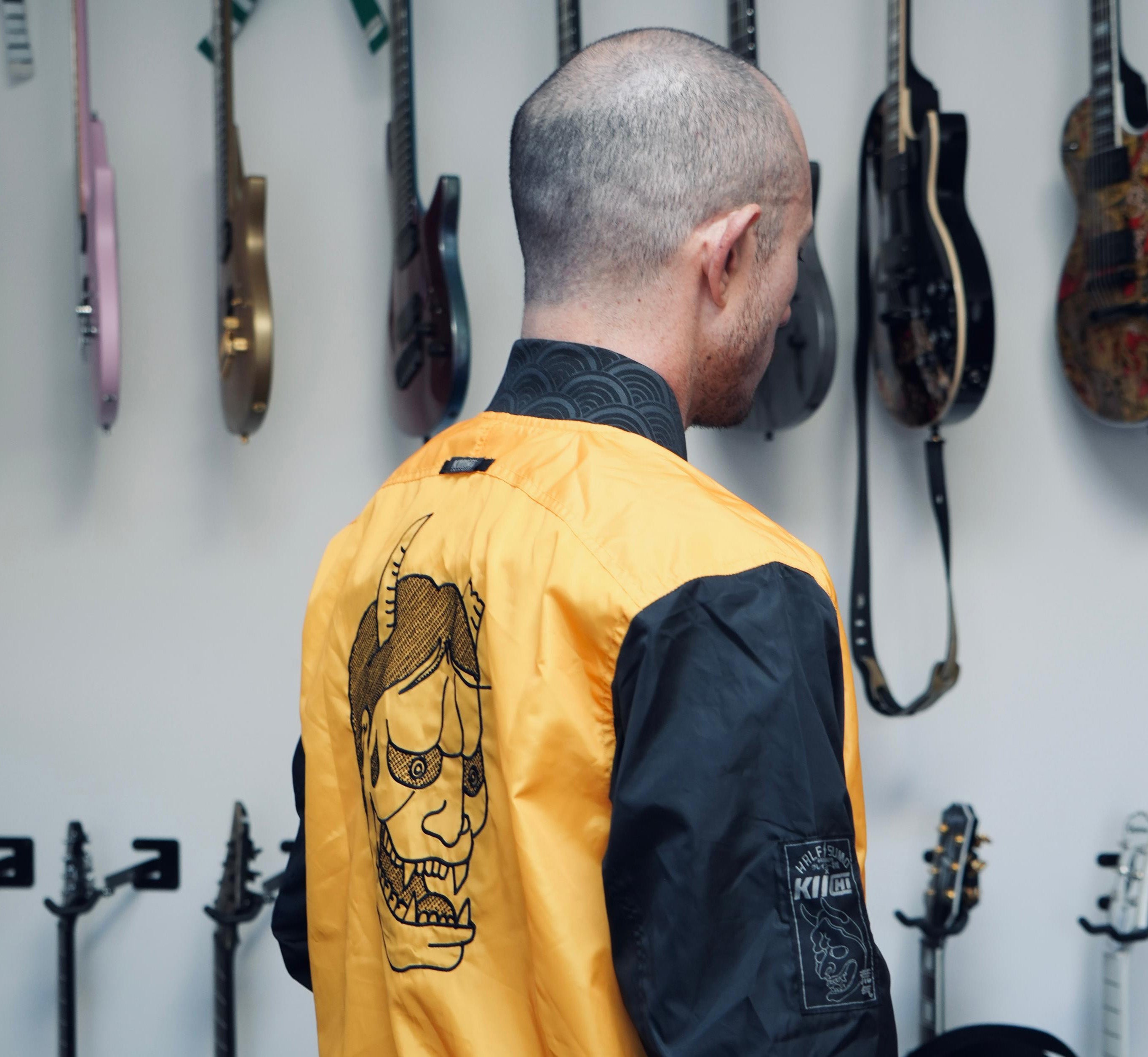 Kiichi Ichiban Aviator Jacket Yellow