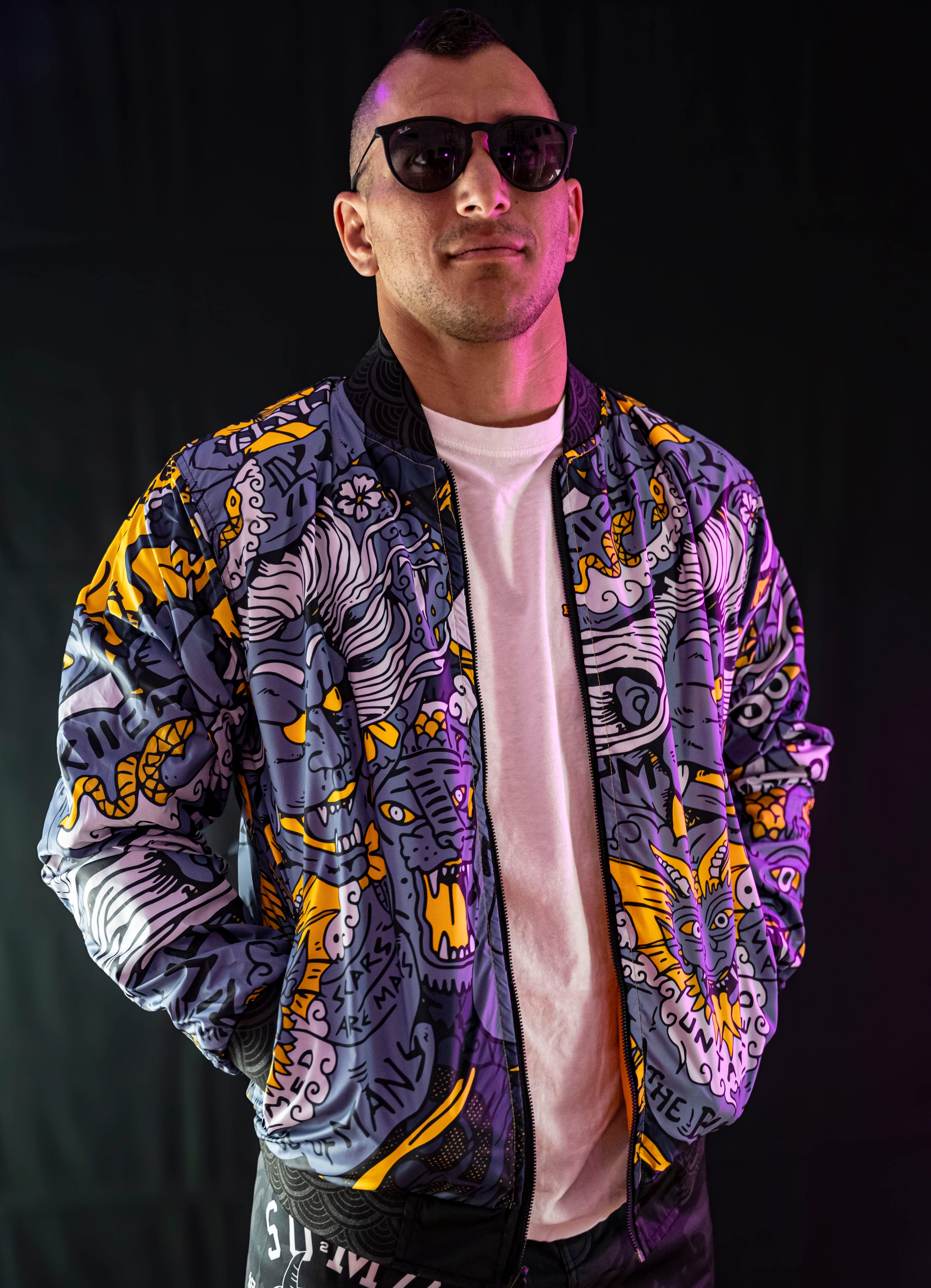 Kiichi Ichiban Aviator Jacket Yellow