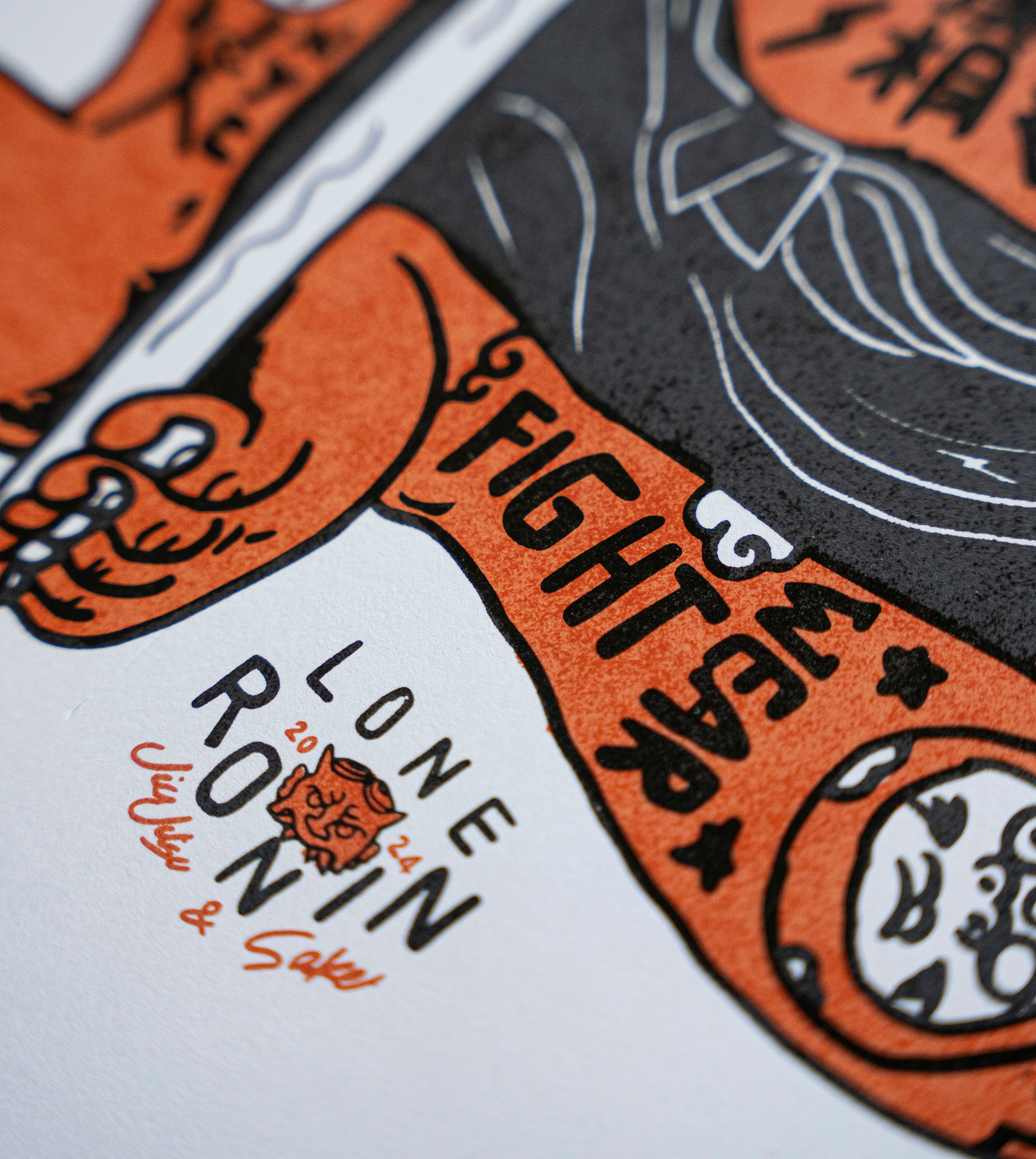 Lone Ronin - Print