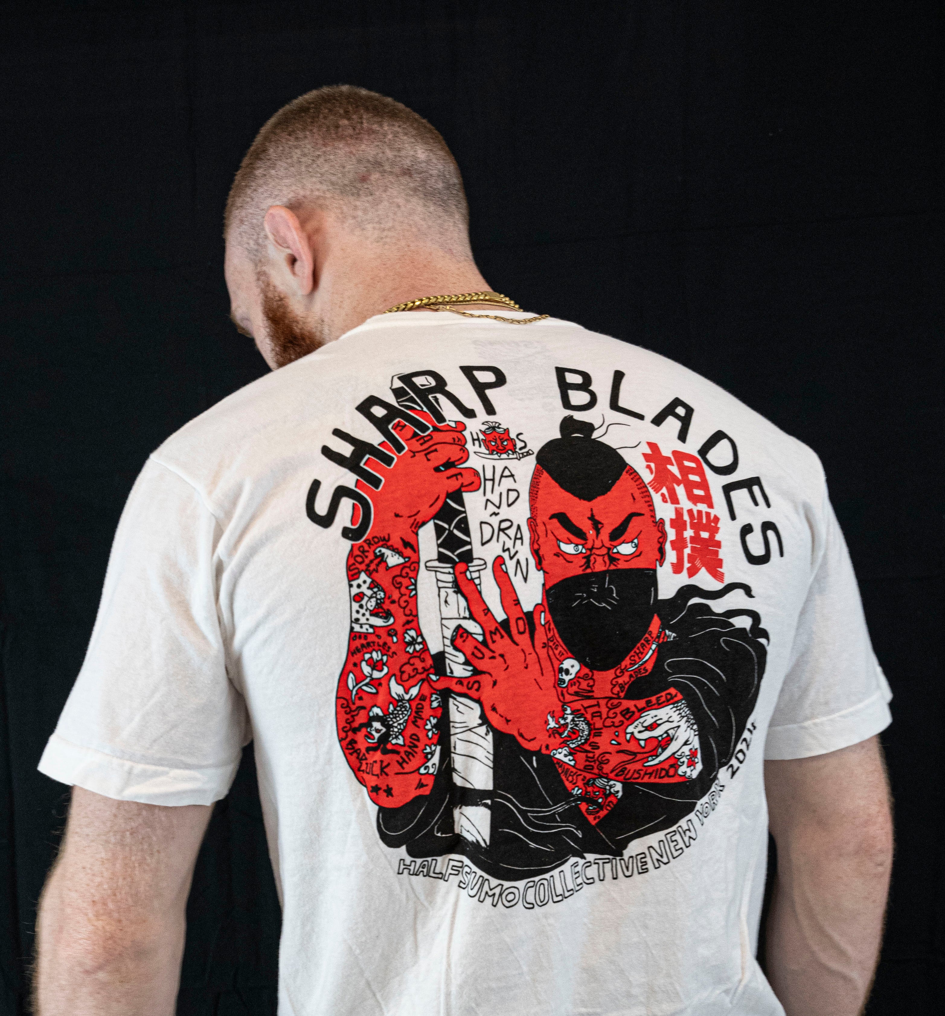 Sharp Blades T-Shirt White