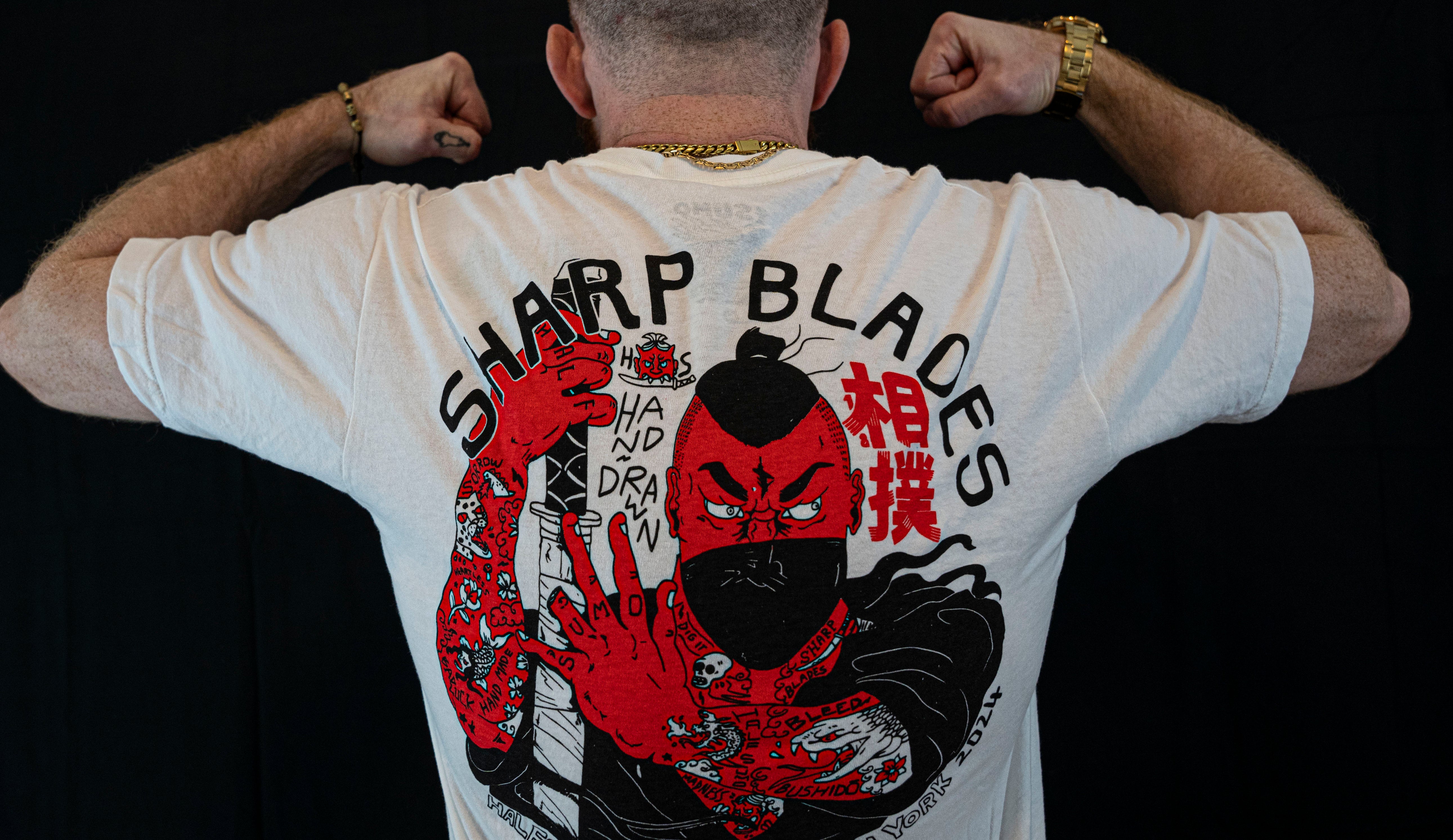 Sharp Blades T-Shirt White