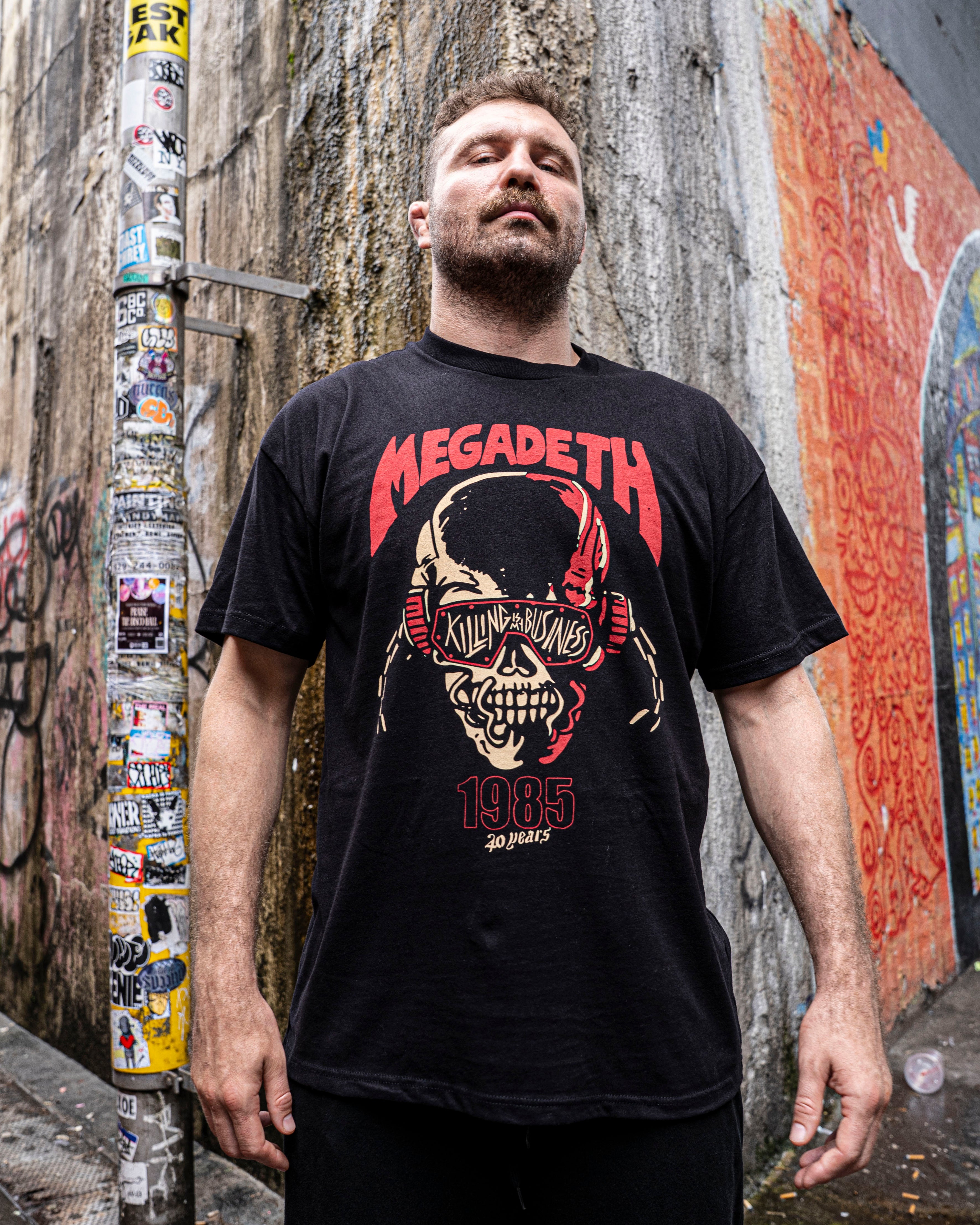 Megadeth Anniversary Logo T-Shirt