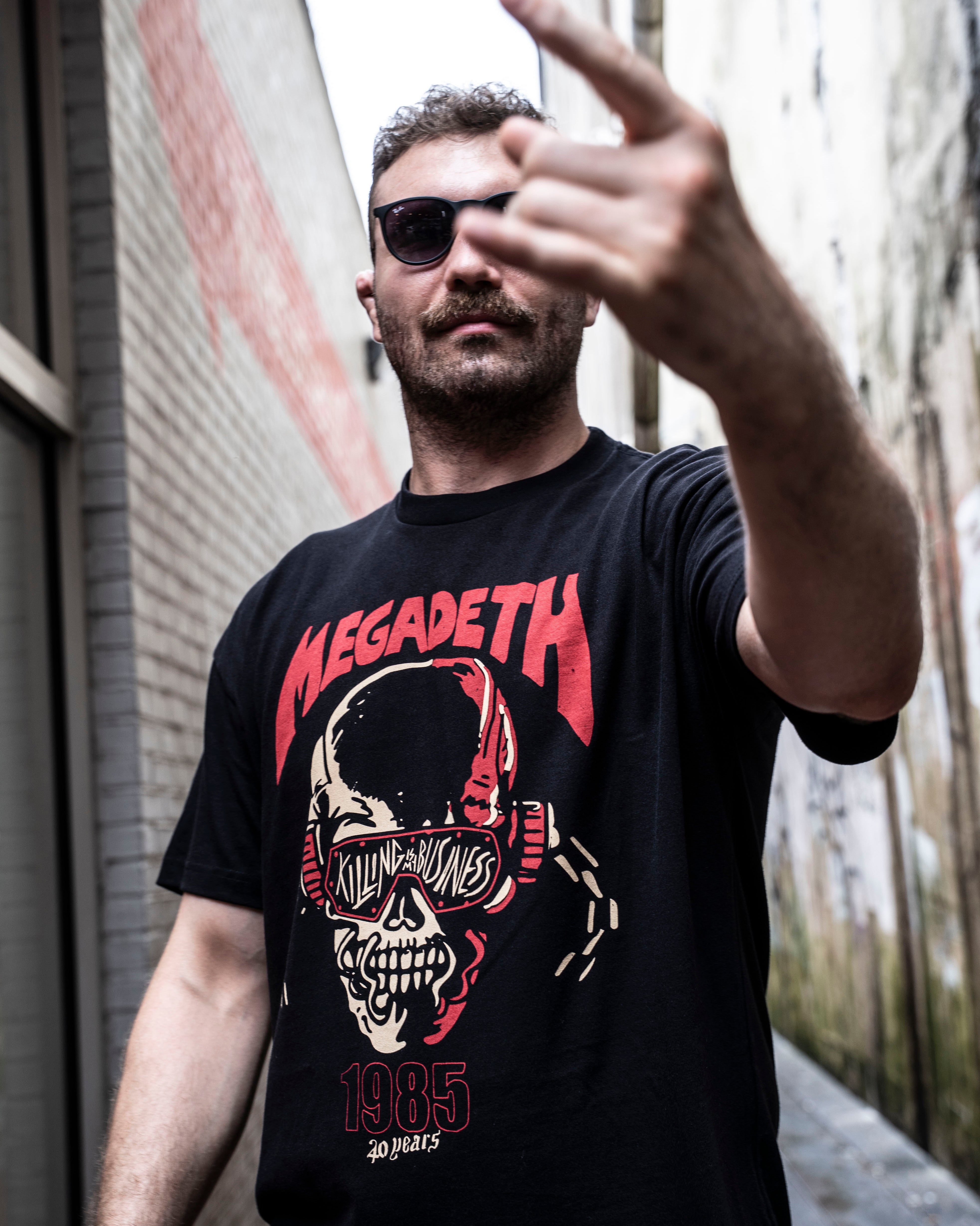 Megadeth Anniversary Logo T-Shirt