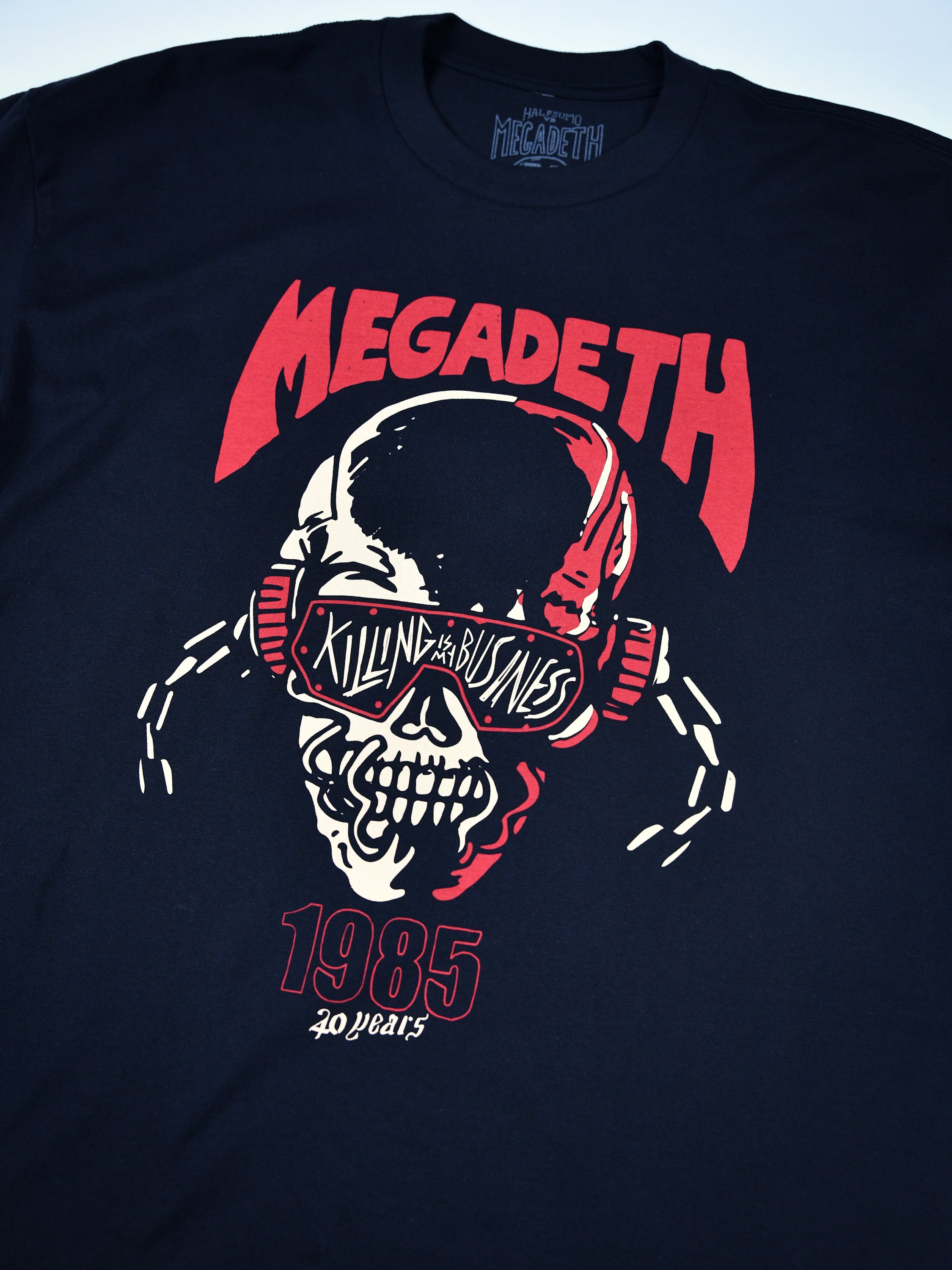 Megadeth Anniversary Logo T-Shirt