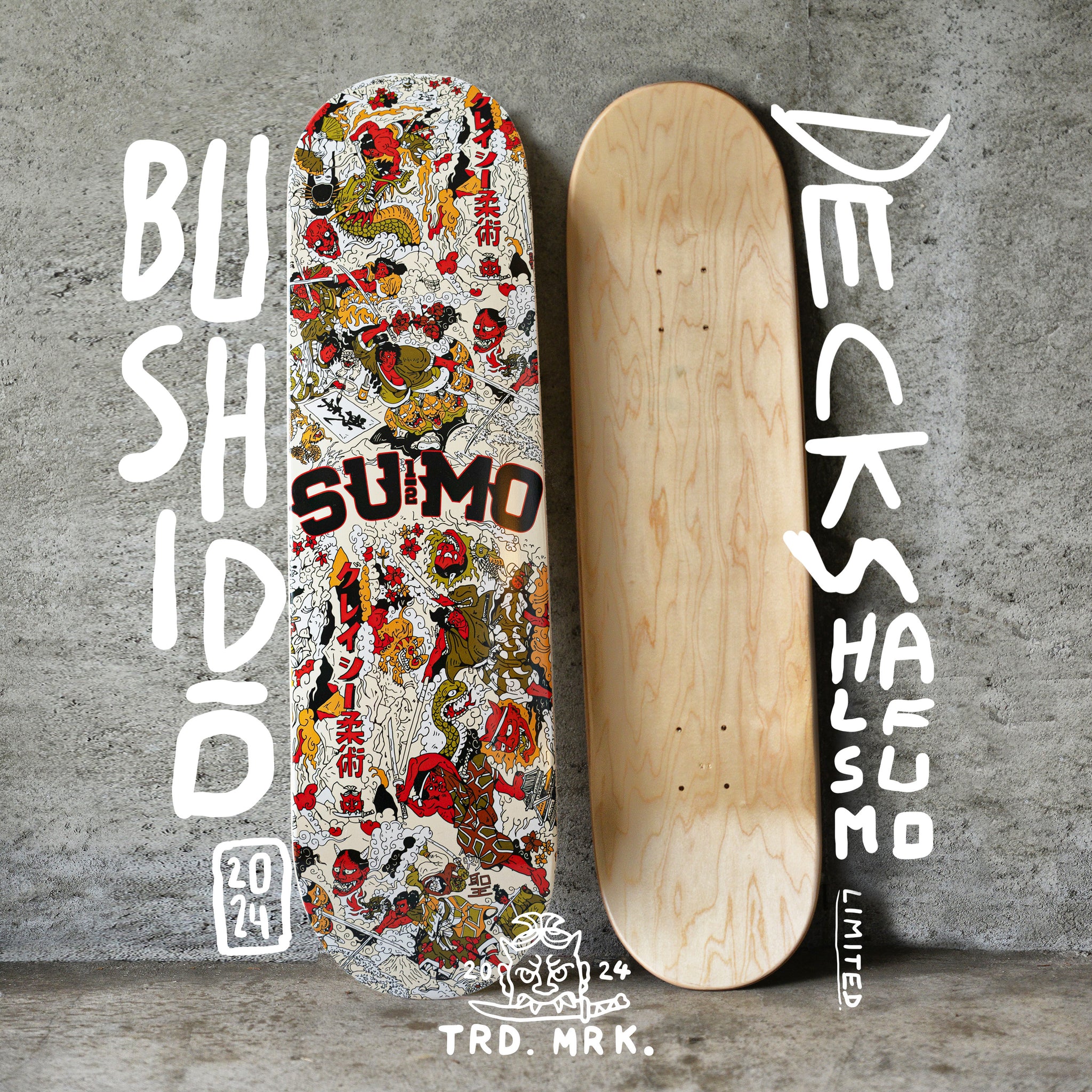 Bushido Skateboard Deck