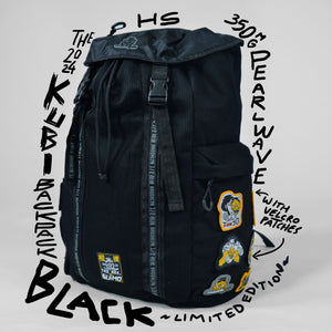 Kubi Pearl Weave Backpack Black