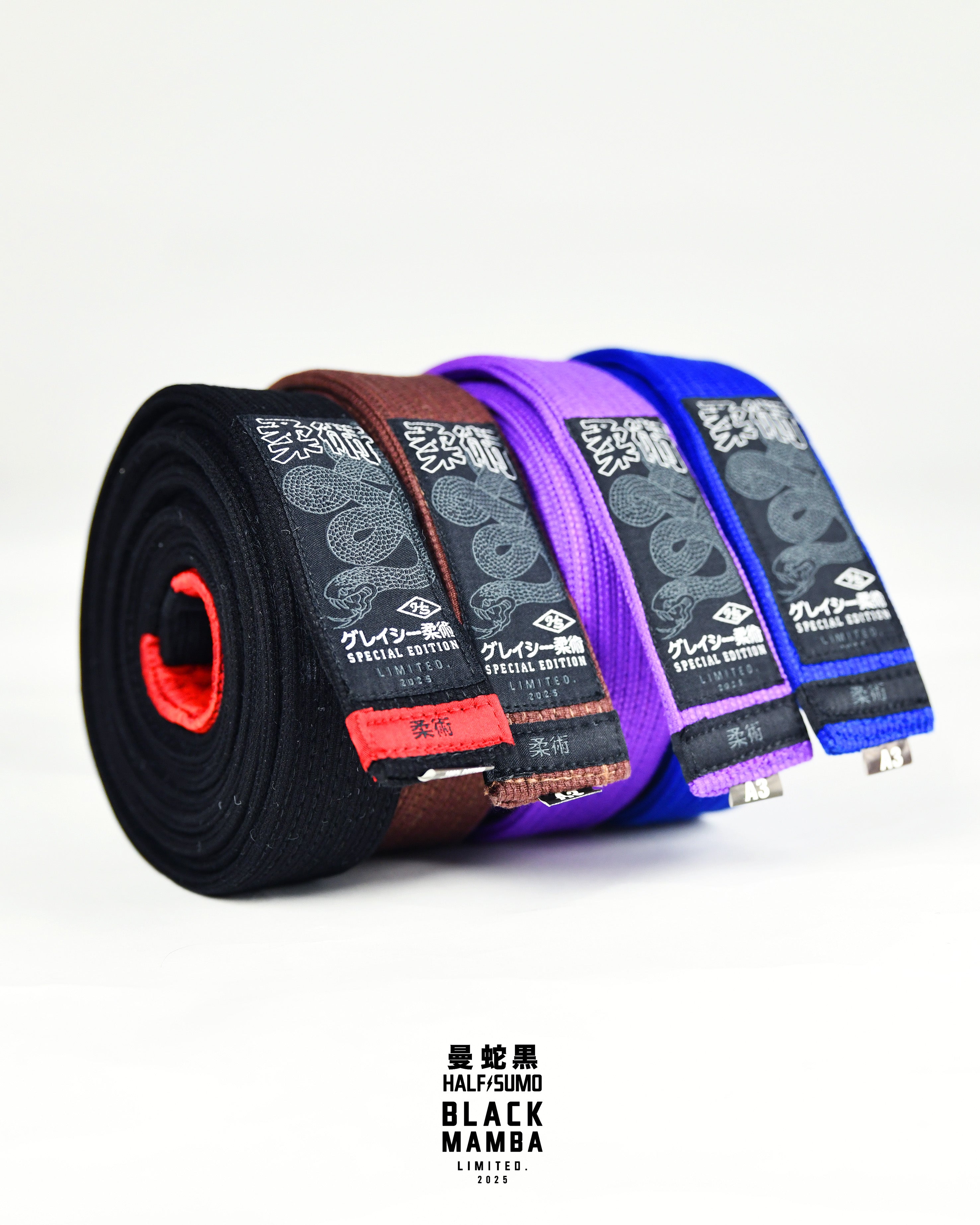 Black Mamba Jiu-Jitsu Belts 2025