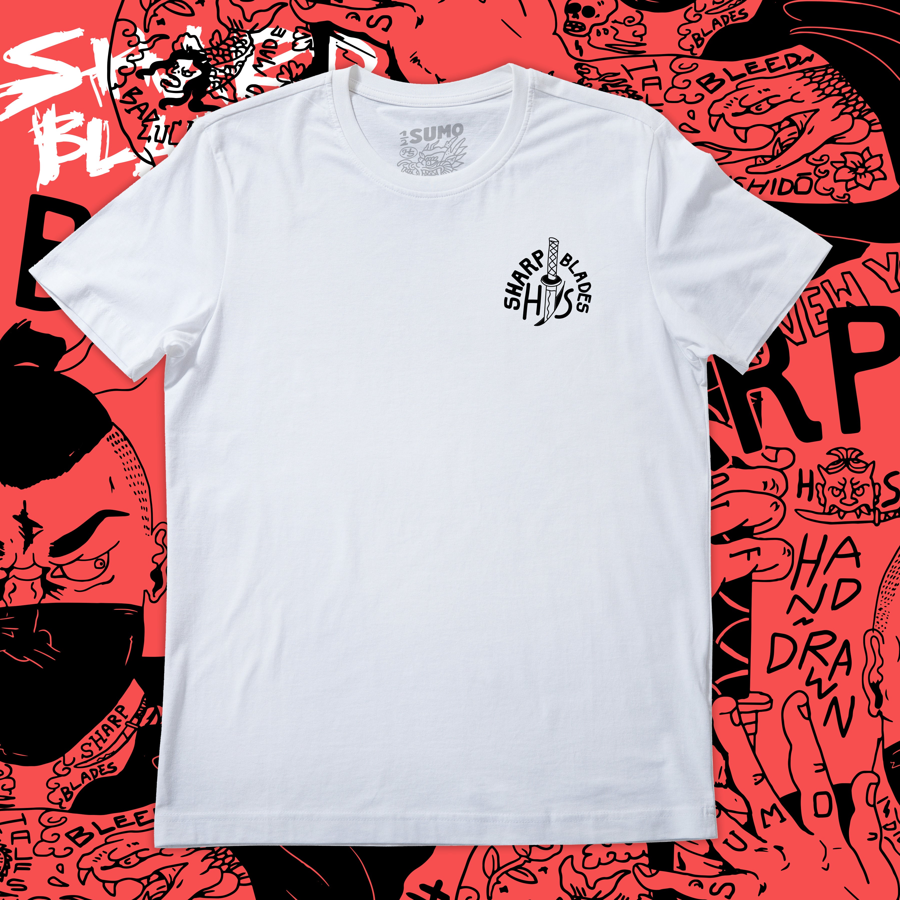 Sharp Blades T-Shirt White
