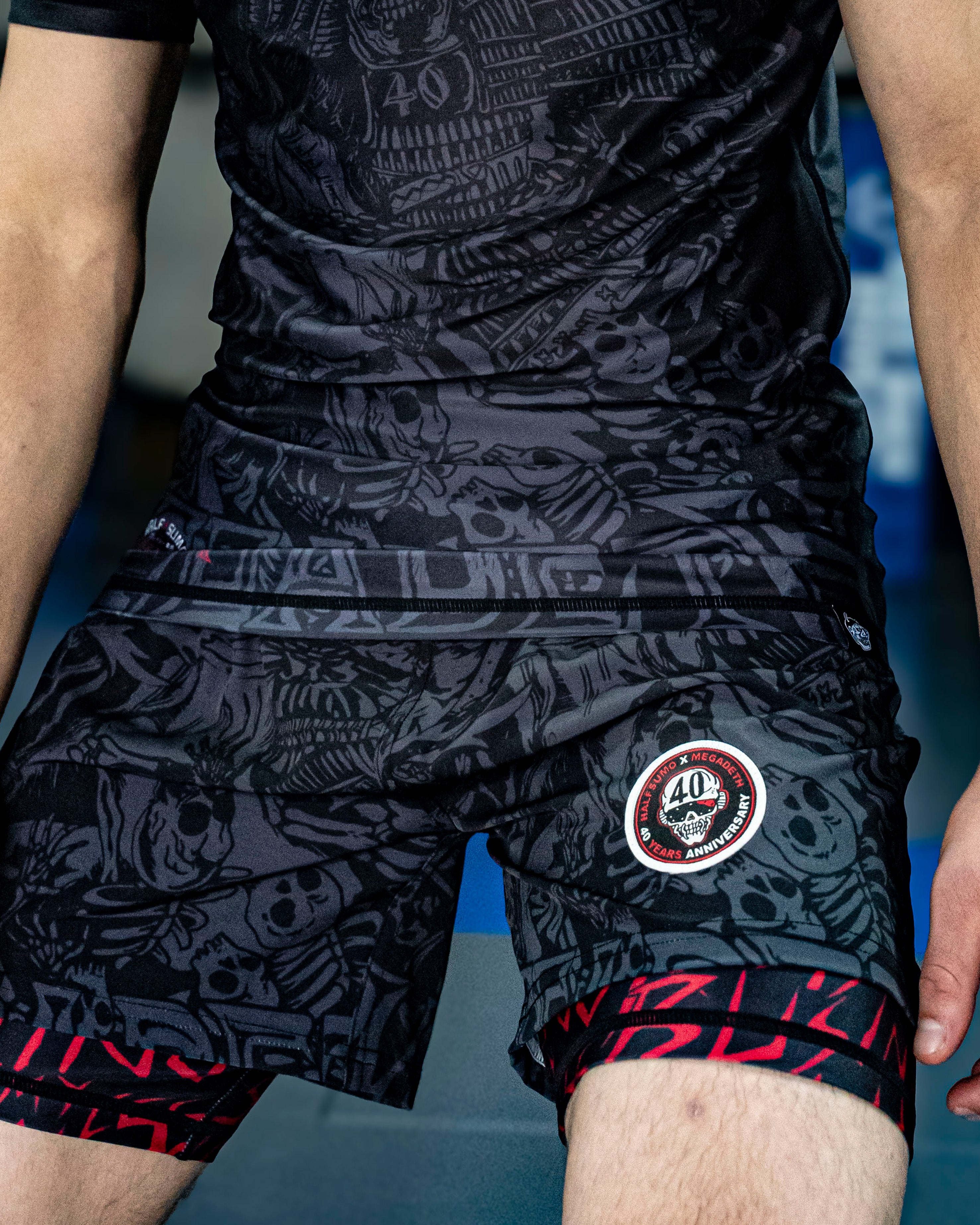 Megadeth Dual Layer Shorts