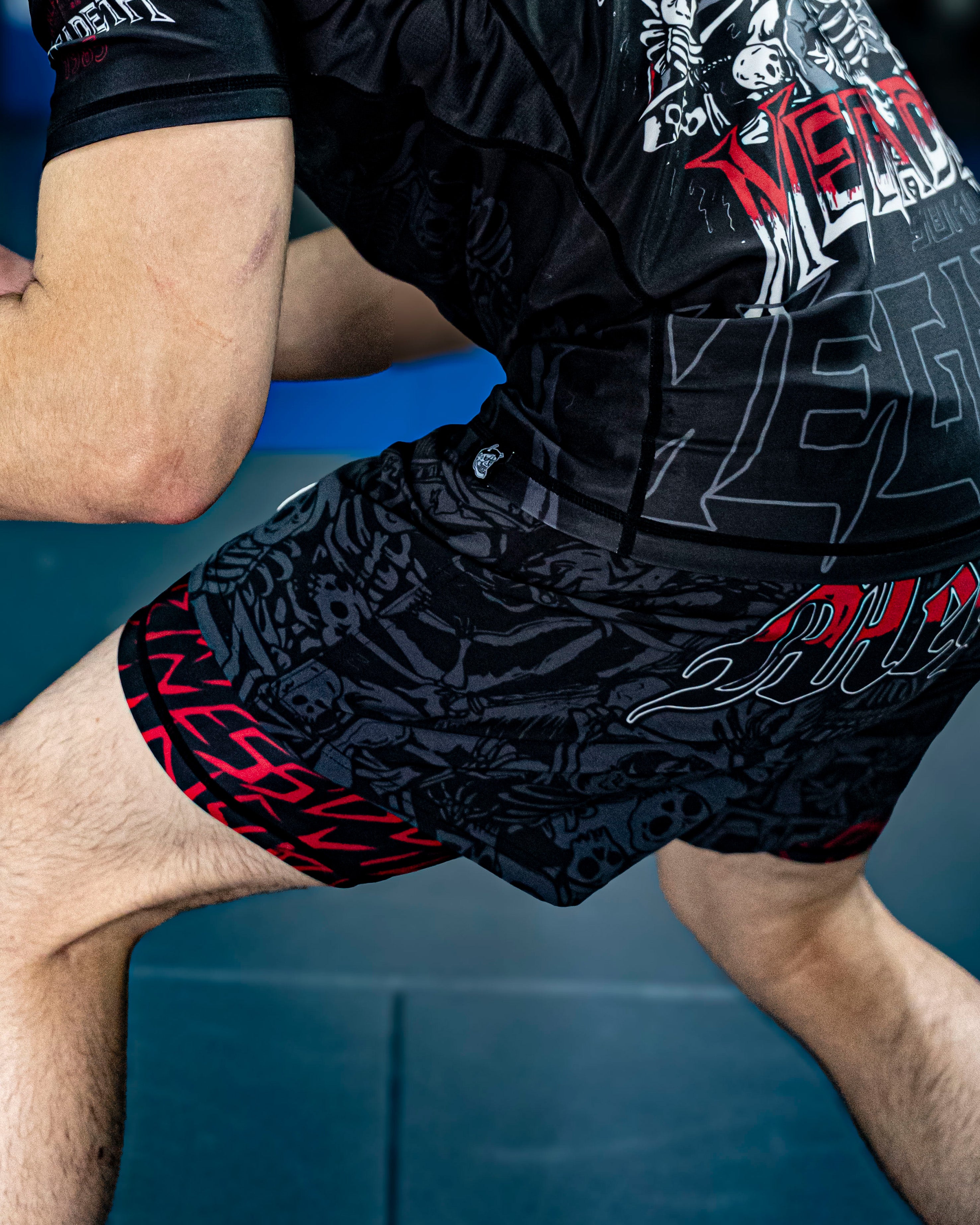 Megadeth Dual Layer Shorts