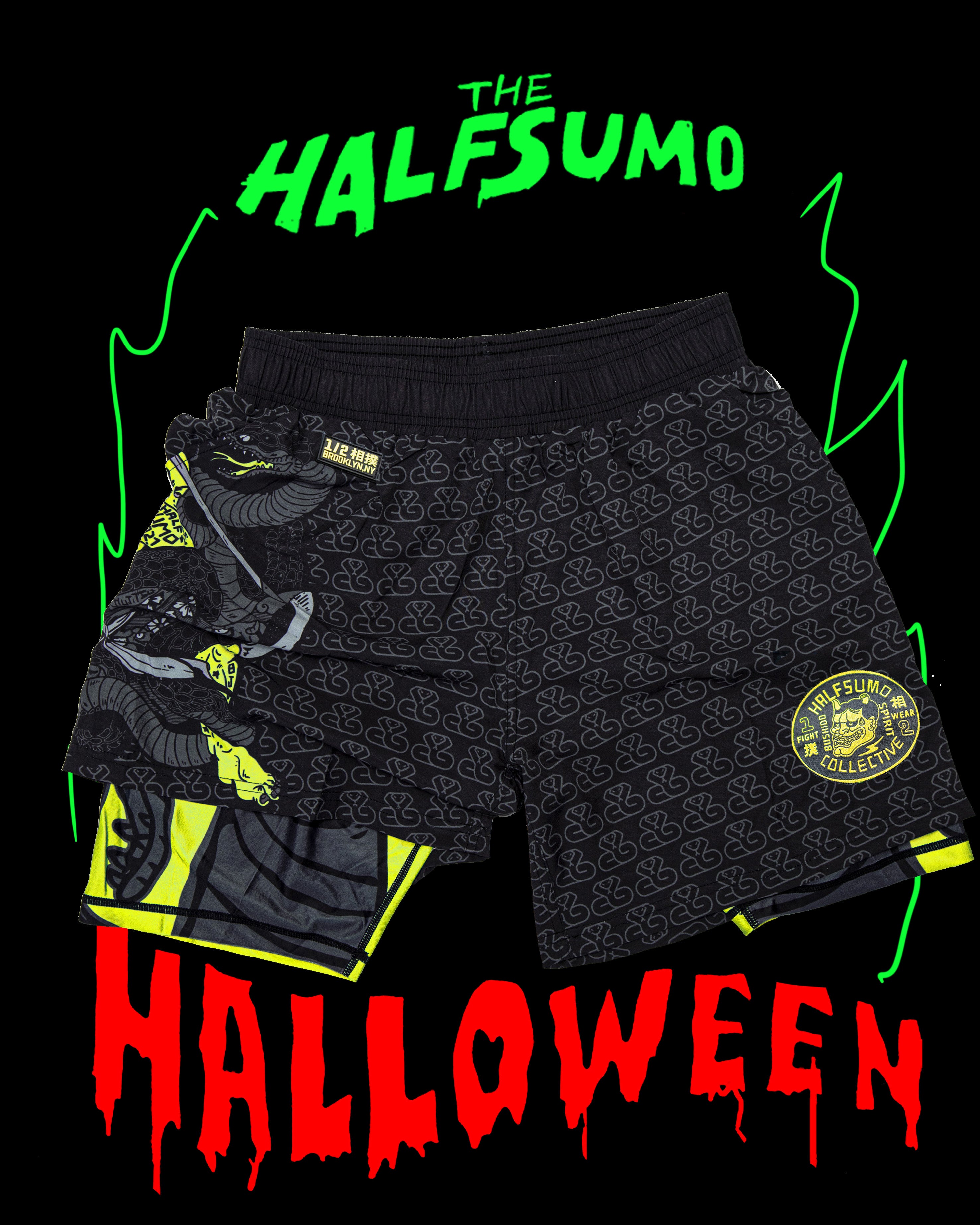 Black Mamba Dual Layer Shorts