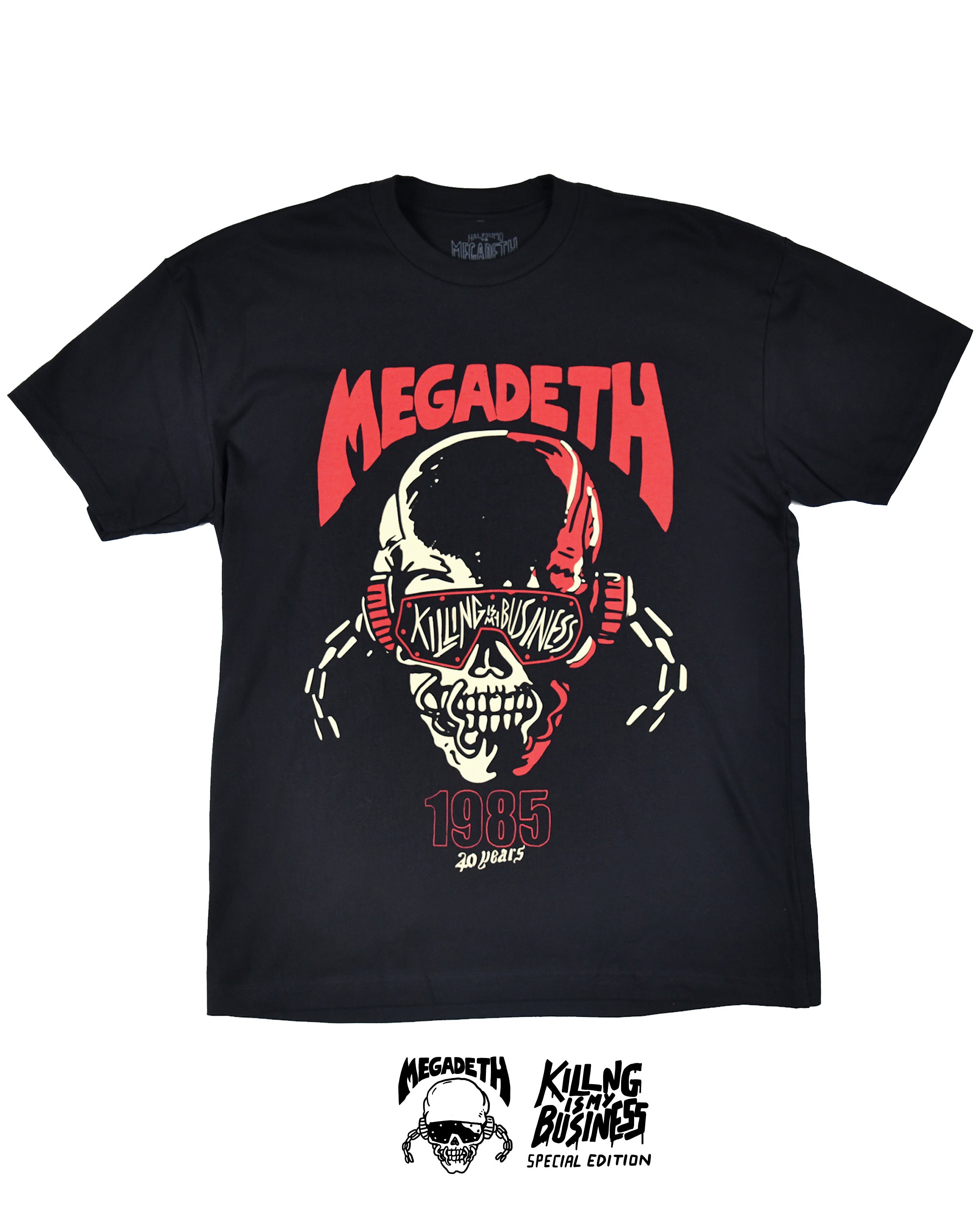 Megadeth Anniversary Logo T-Shirt