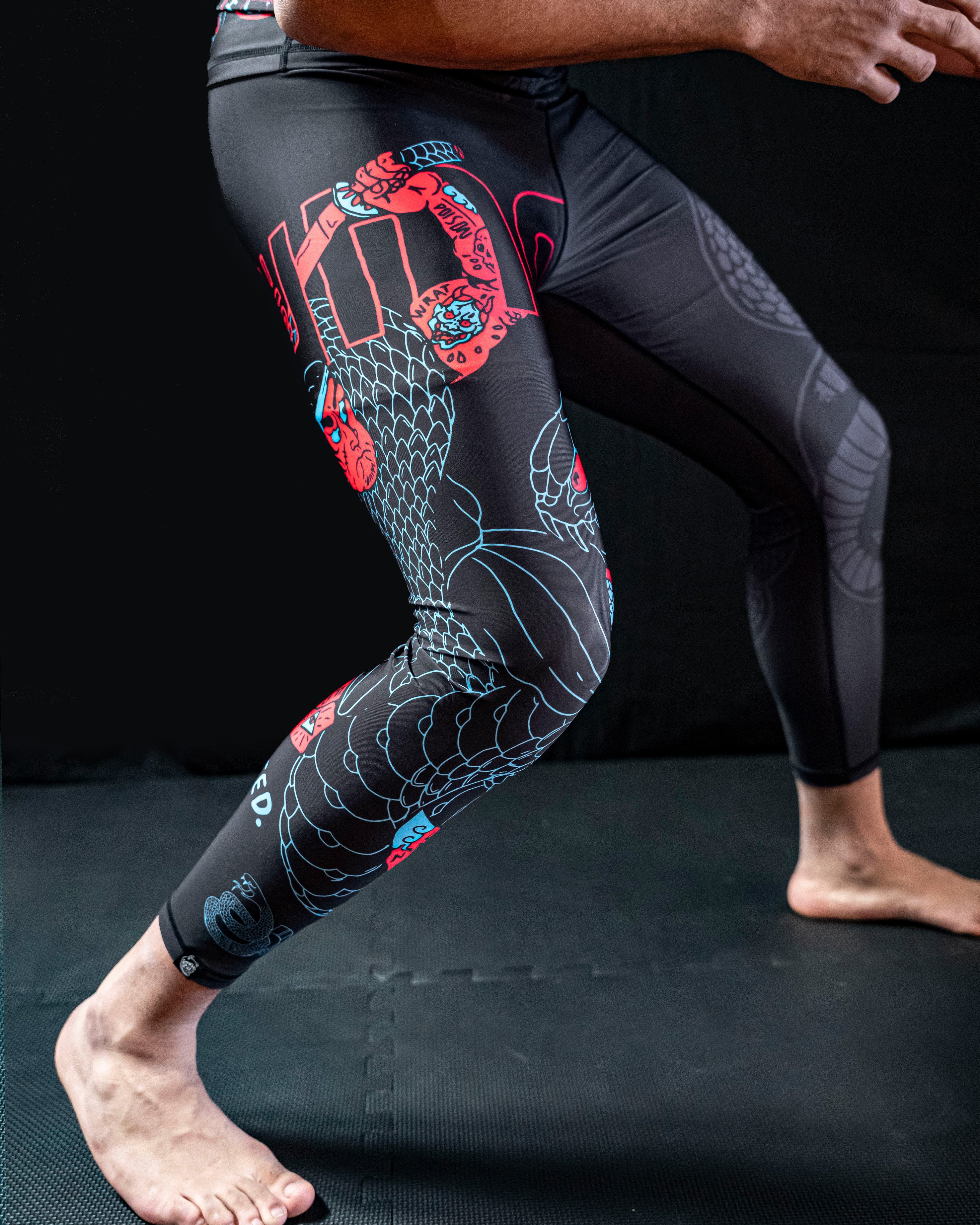 Black Mamba Neon Spats