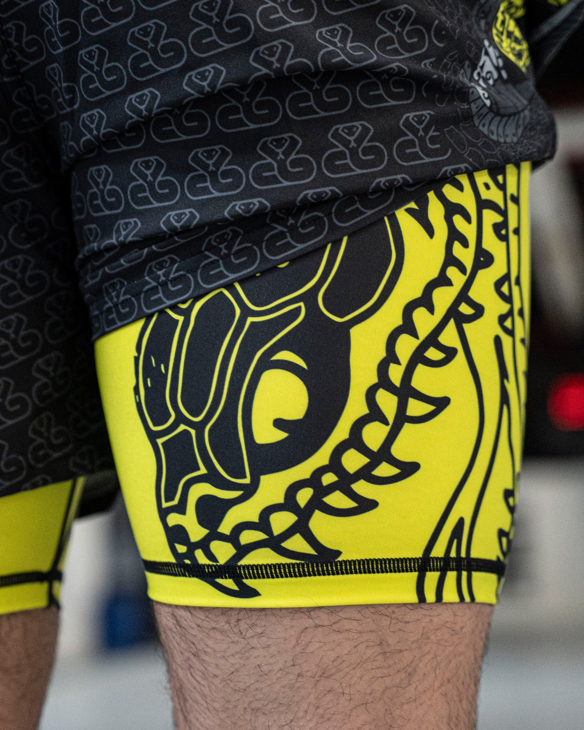 Black Mamba Dual Layer Shorts