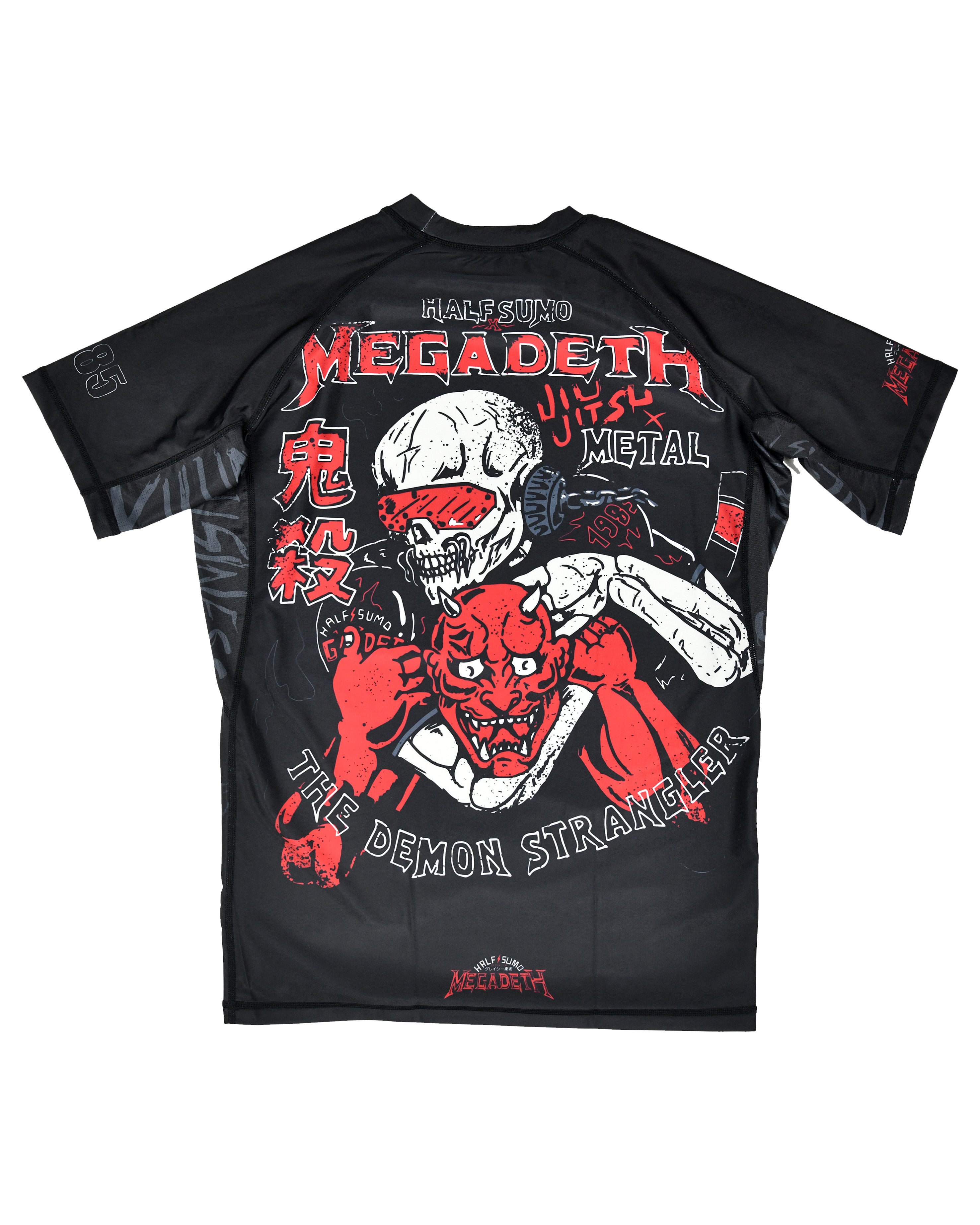 Megadeth Demon Strangler Rashguard