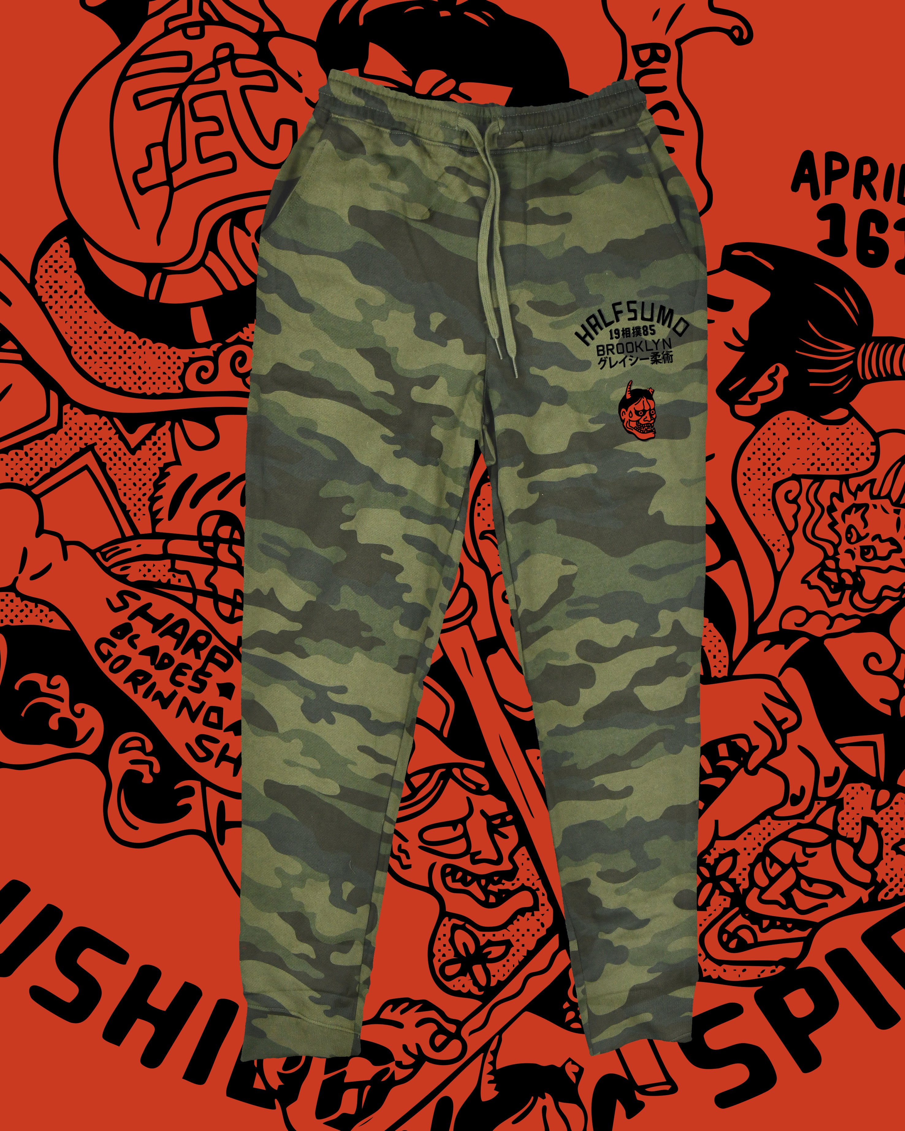 Musashi Joggers Camo