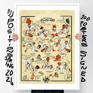 JiuJitsu Sub & Pos Spring’24 Posters