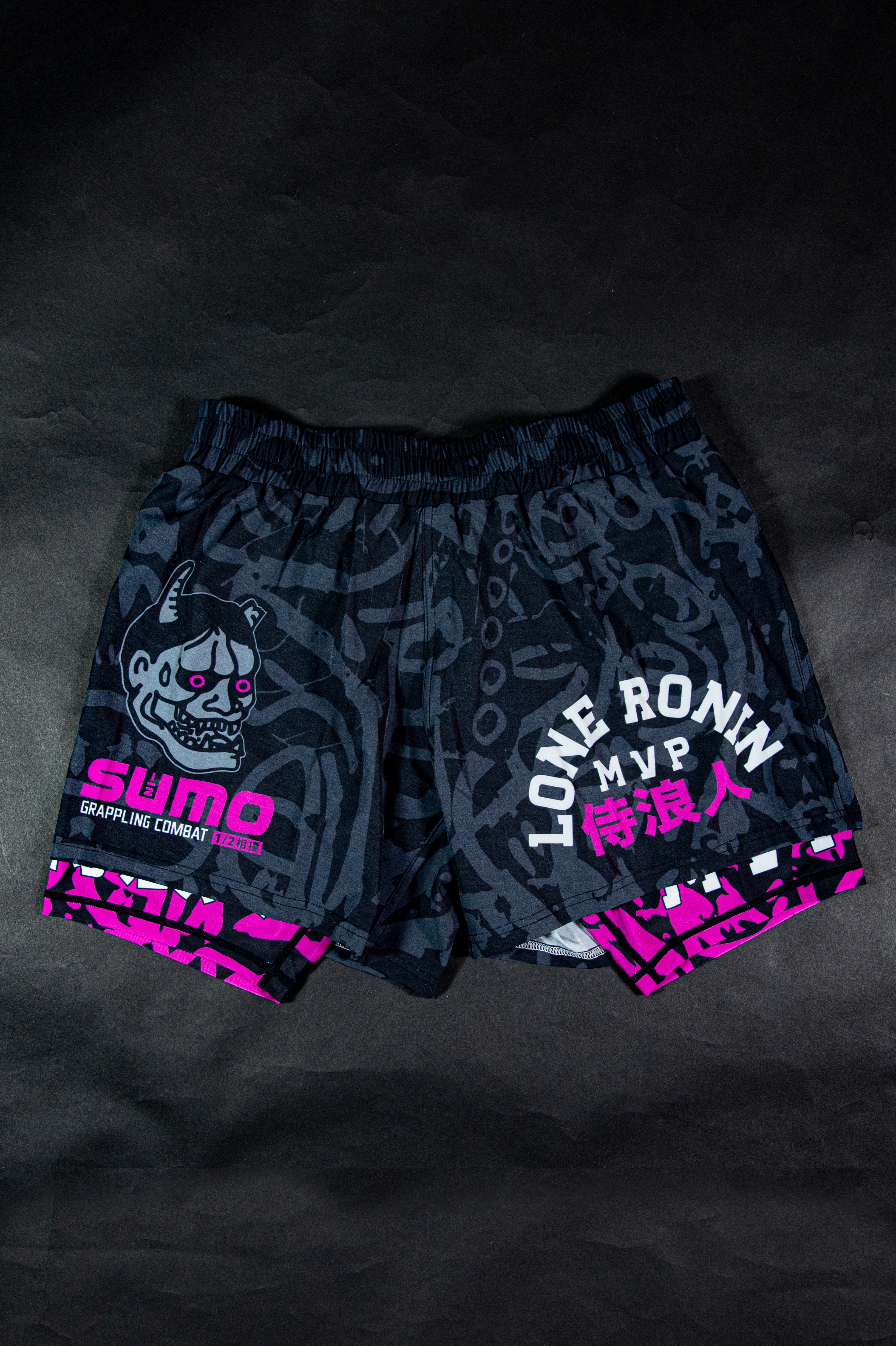 HS x MVP “Lone Ronin” Dual Layer Shorts