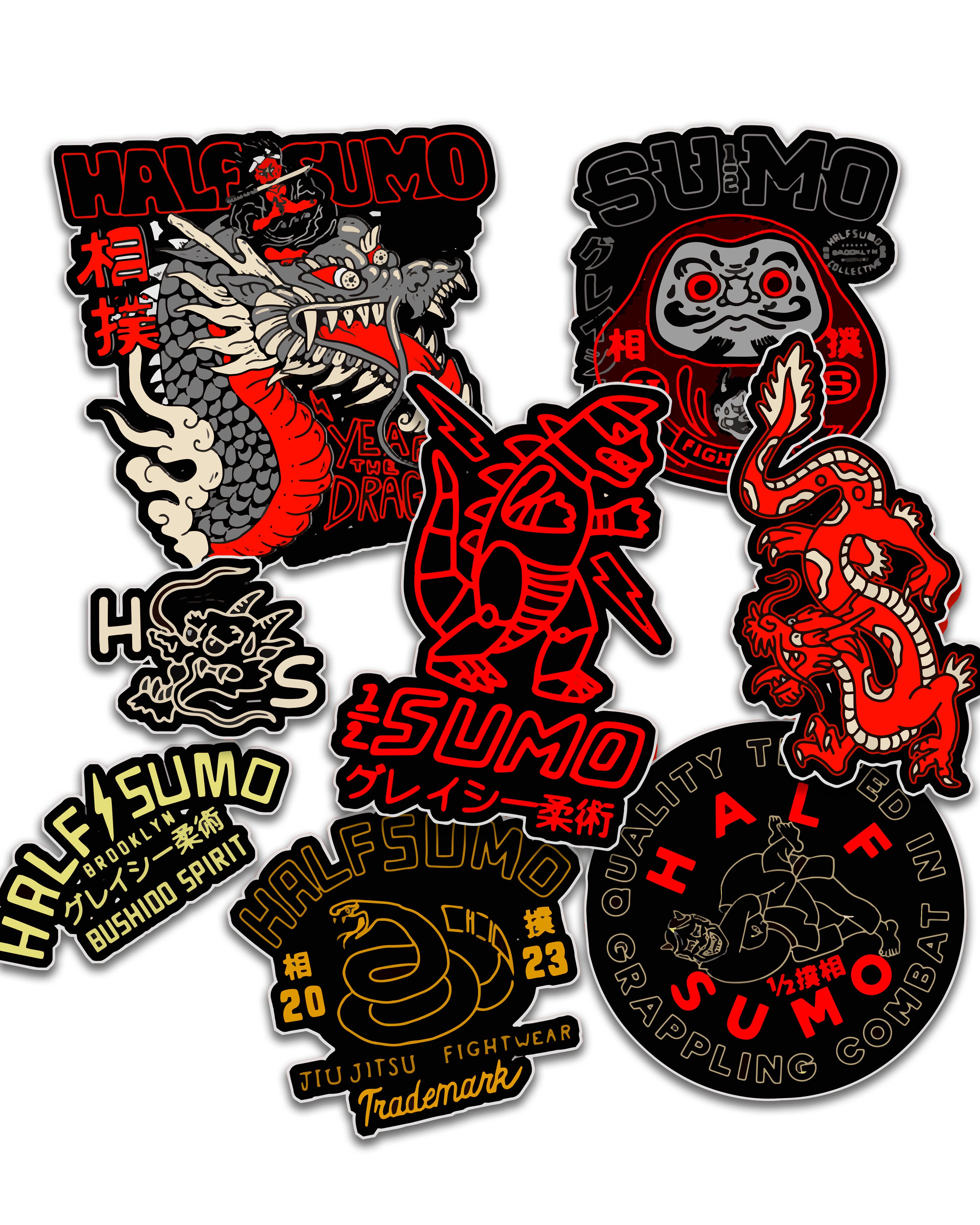 Neon Sticker Set