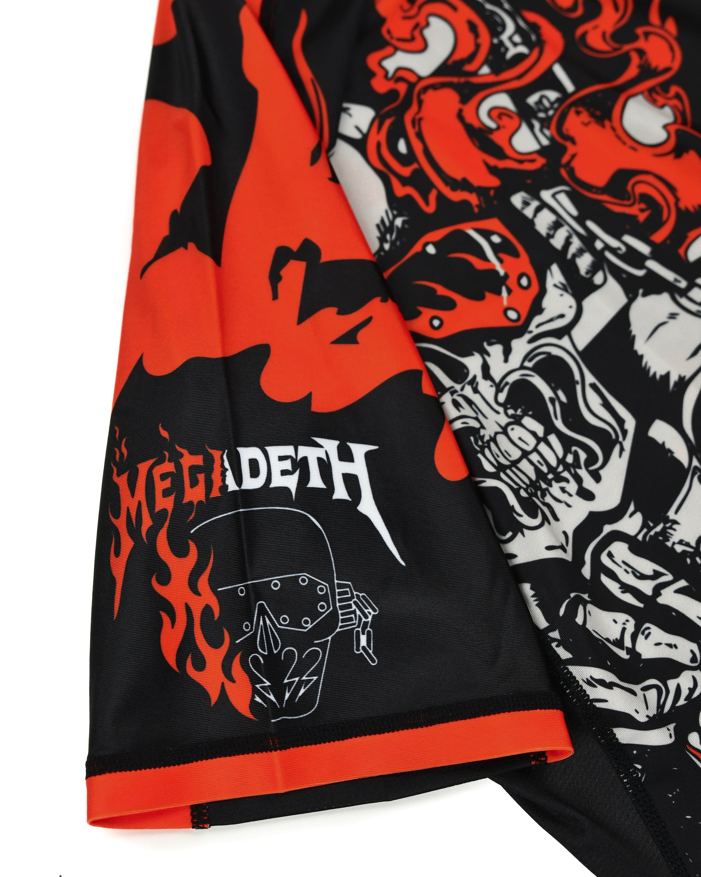 Megadeth Farewell Fire Rashguard
