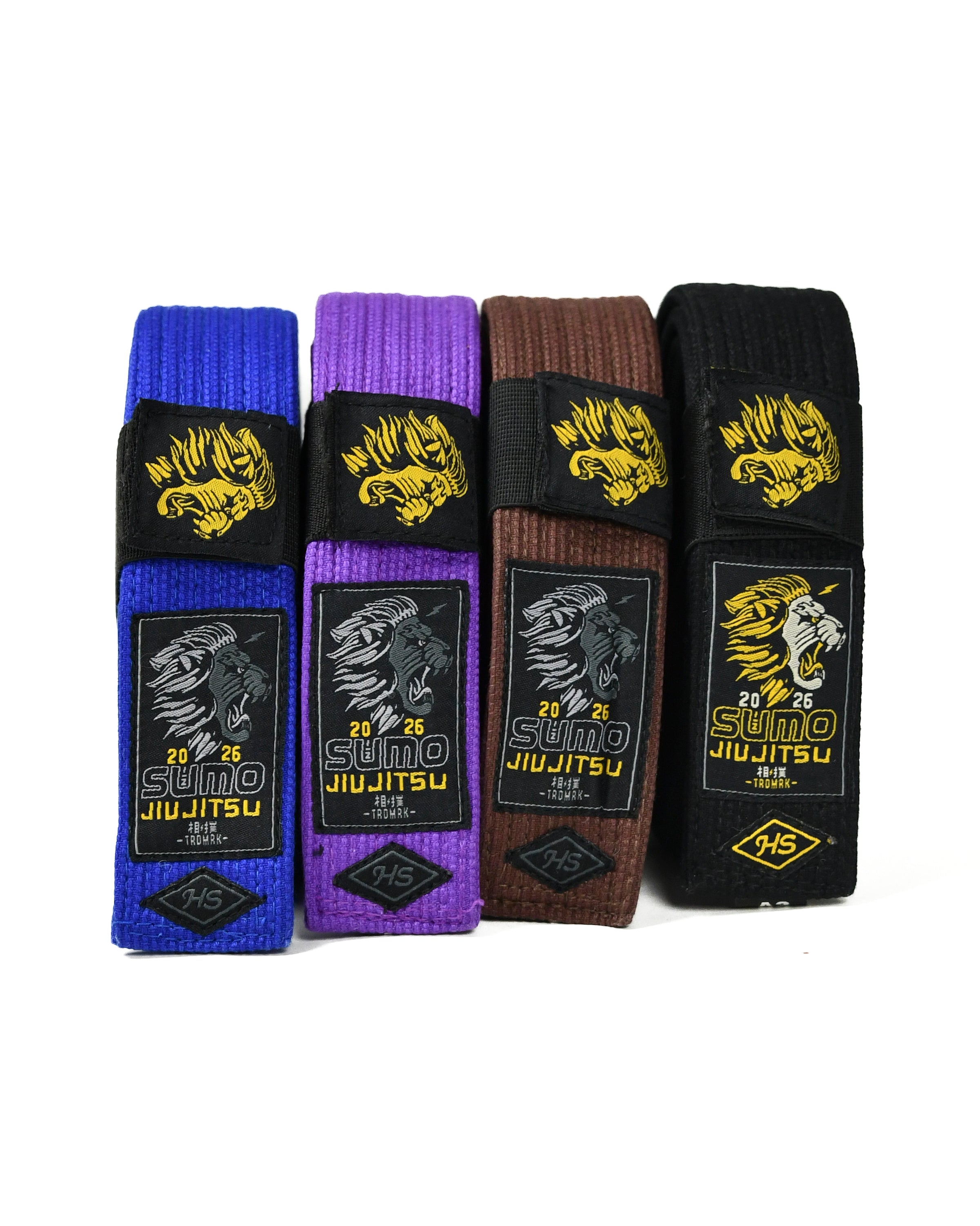 Lion Jiu-Jitsu Belts