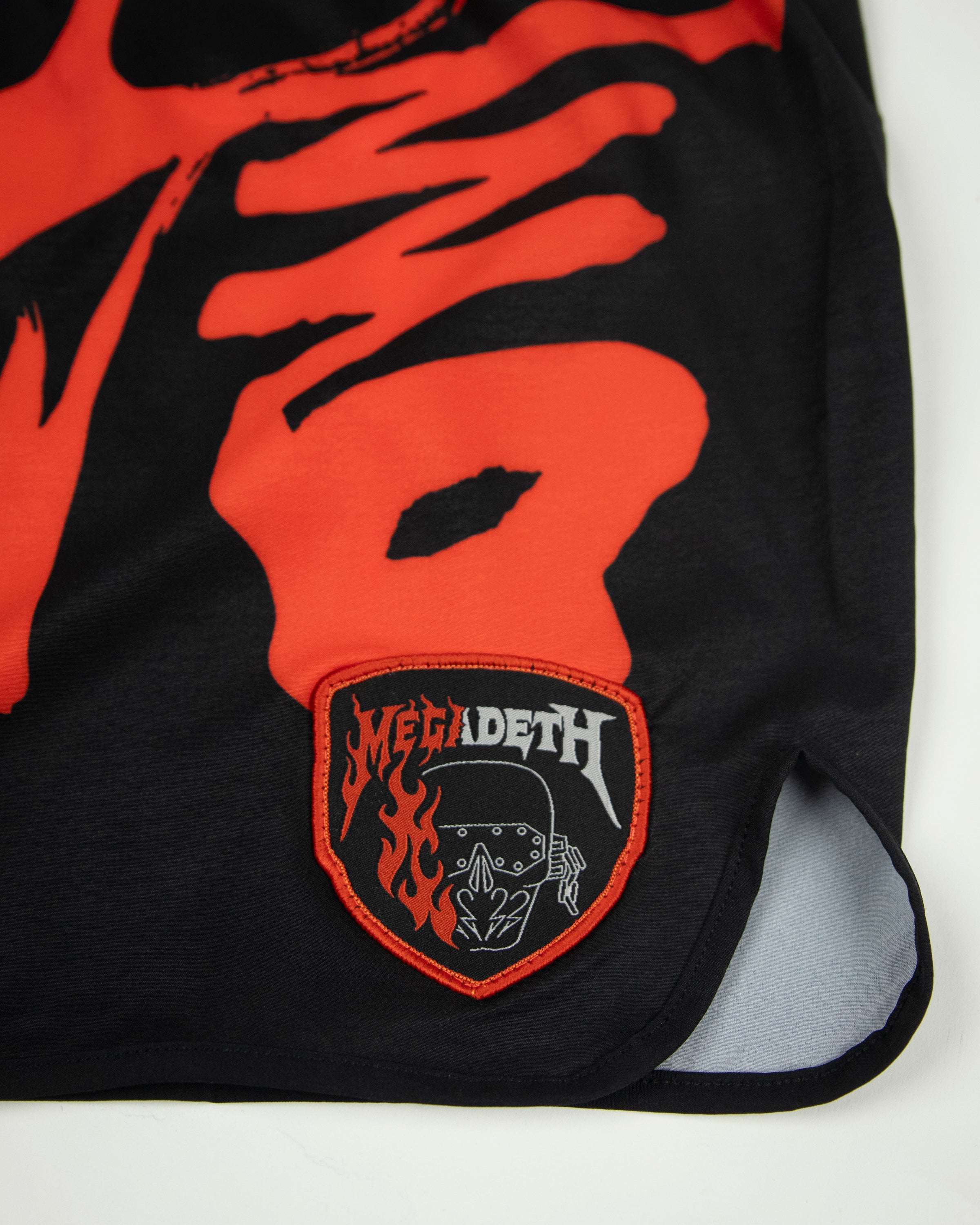 Megadeth Farewell Fire Shorts