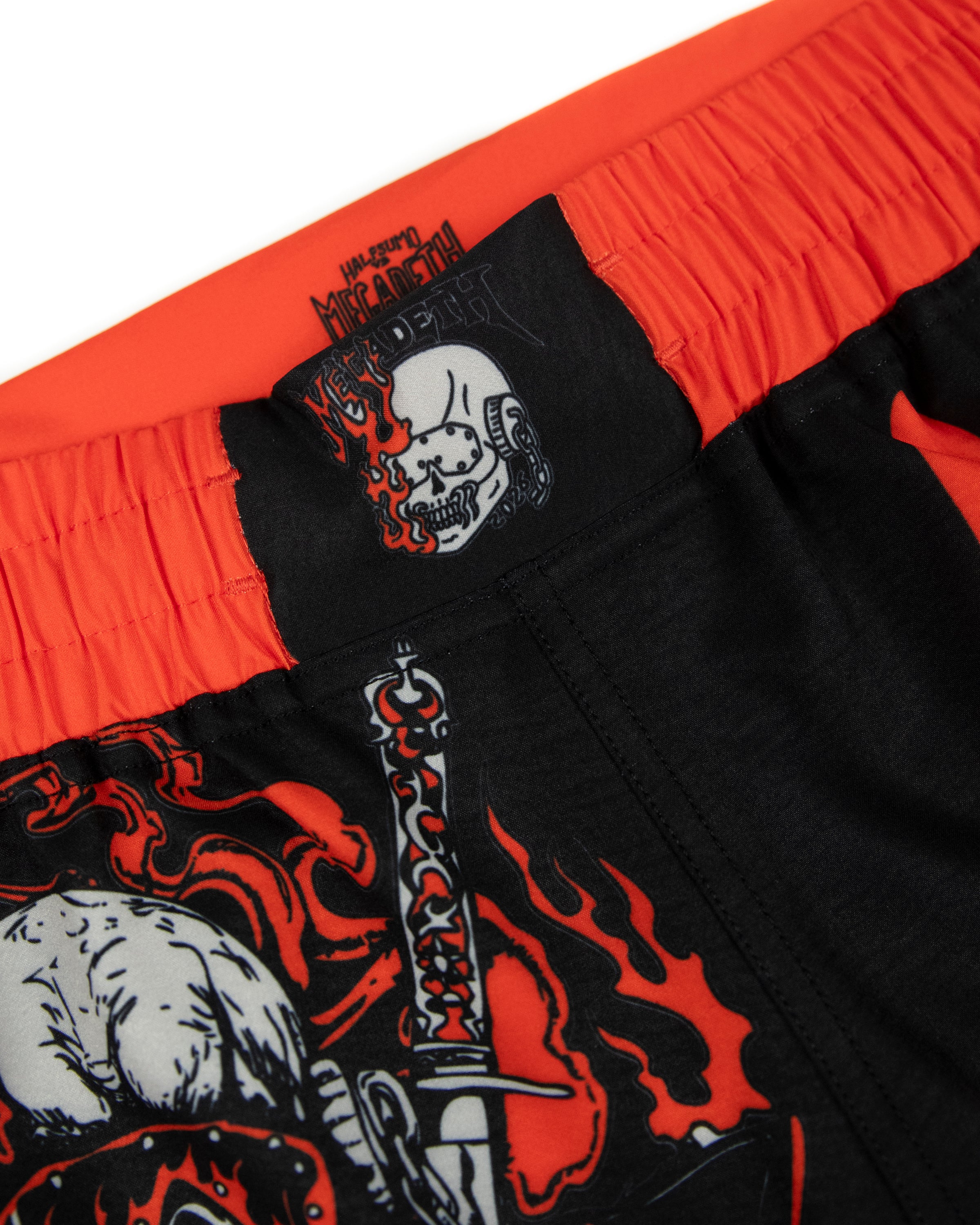 Megadeth Farewell Fire Shorts