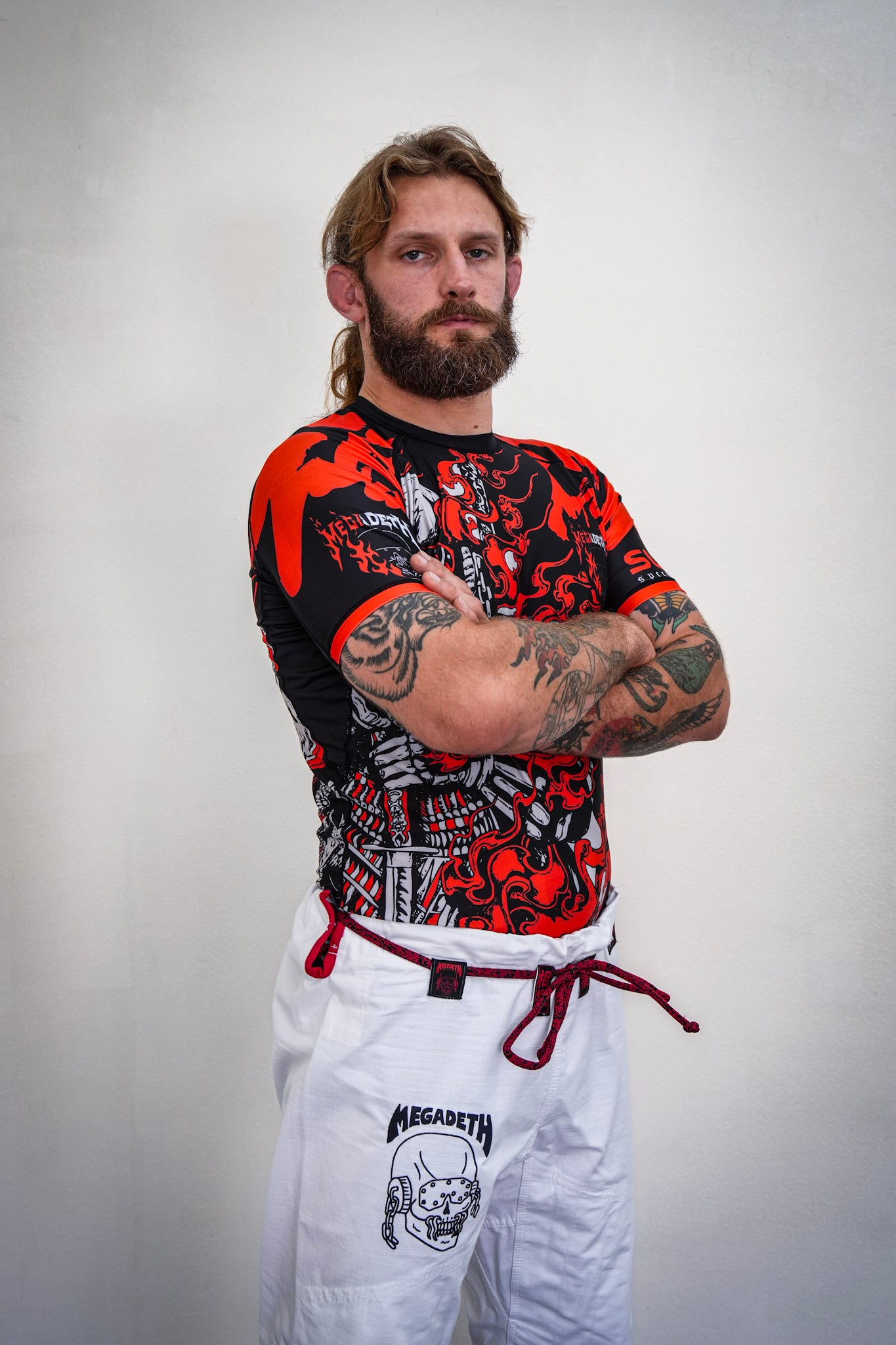 Megadeth Farewell Fire Rashguard