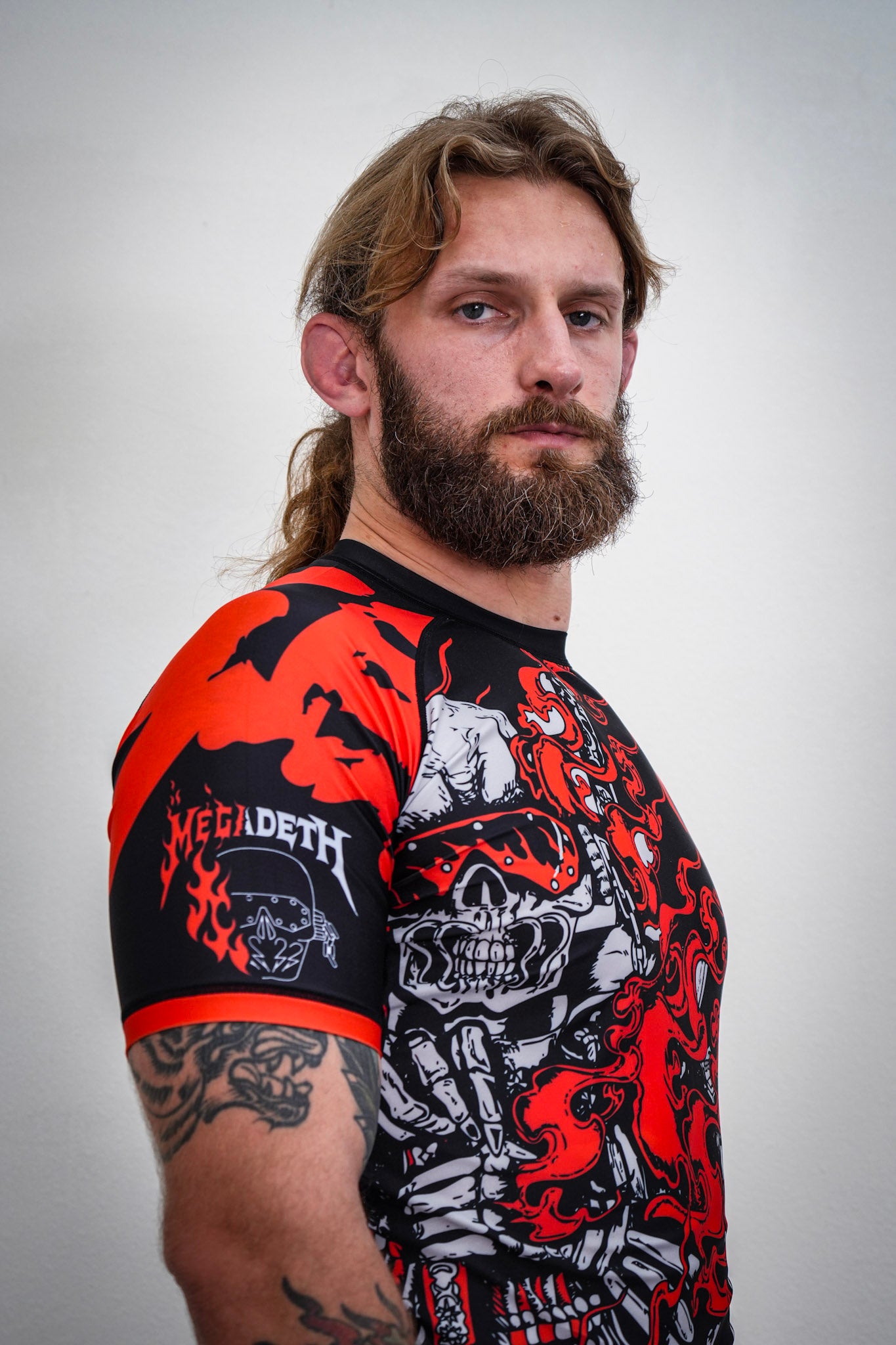 Megadeth Farewell Fire Rashguard