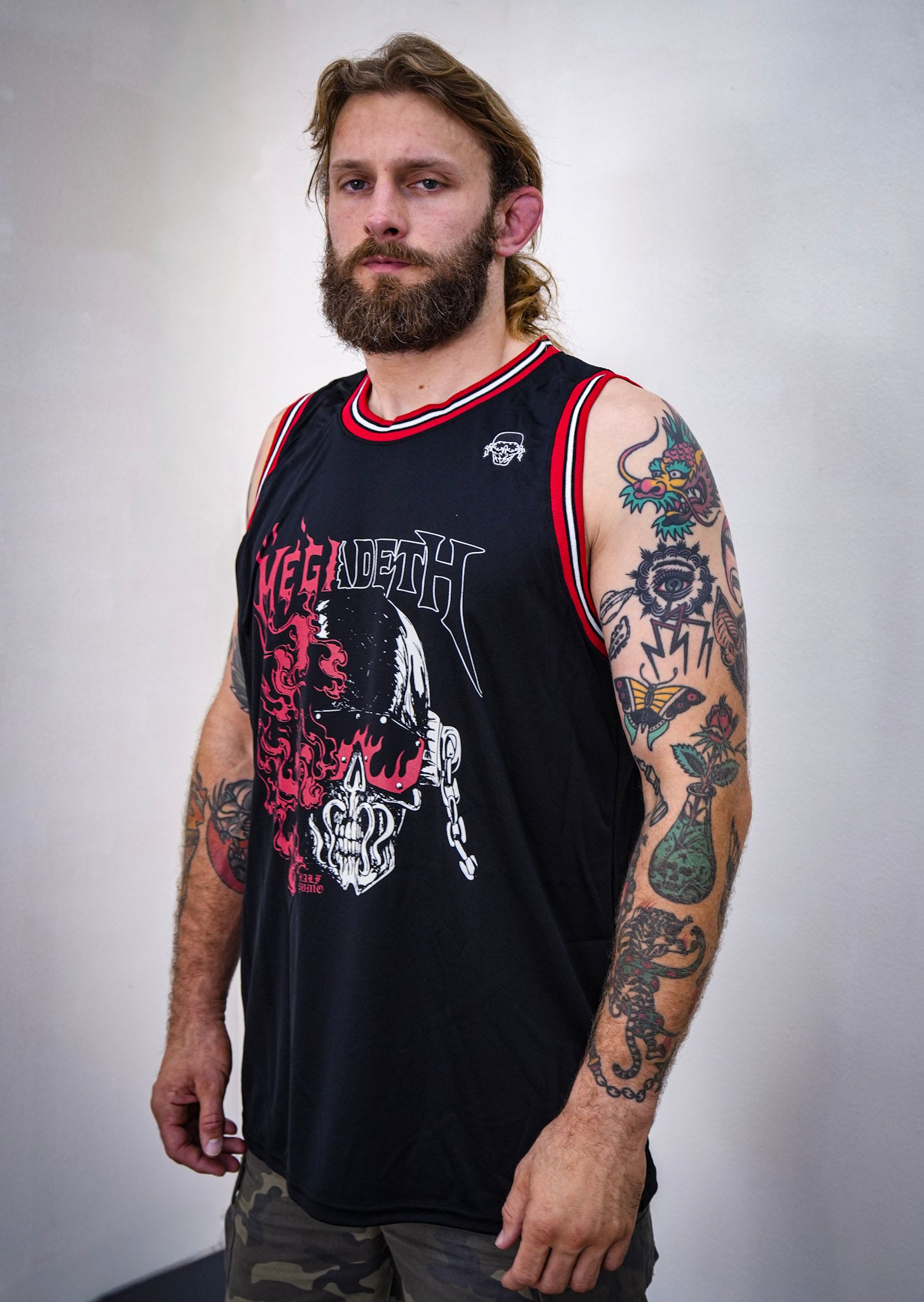 Megadeth Farewell Fire Tank Top