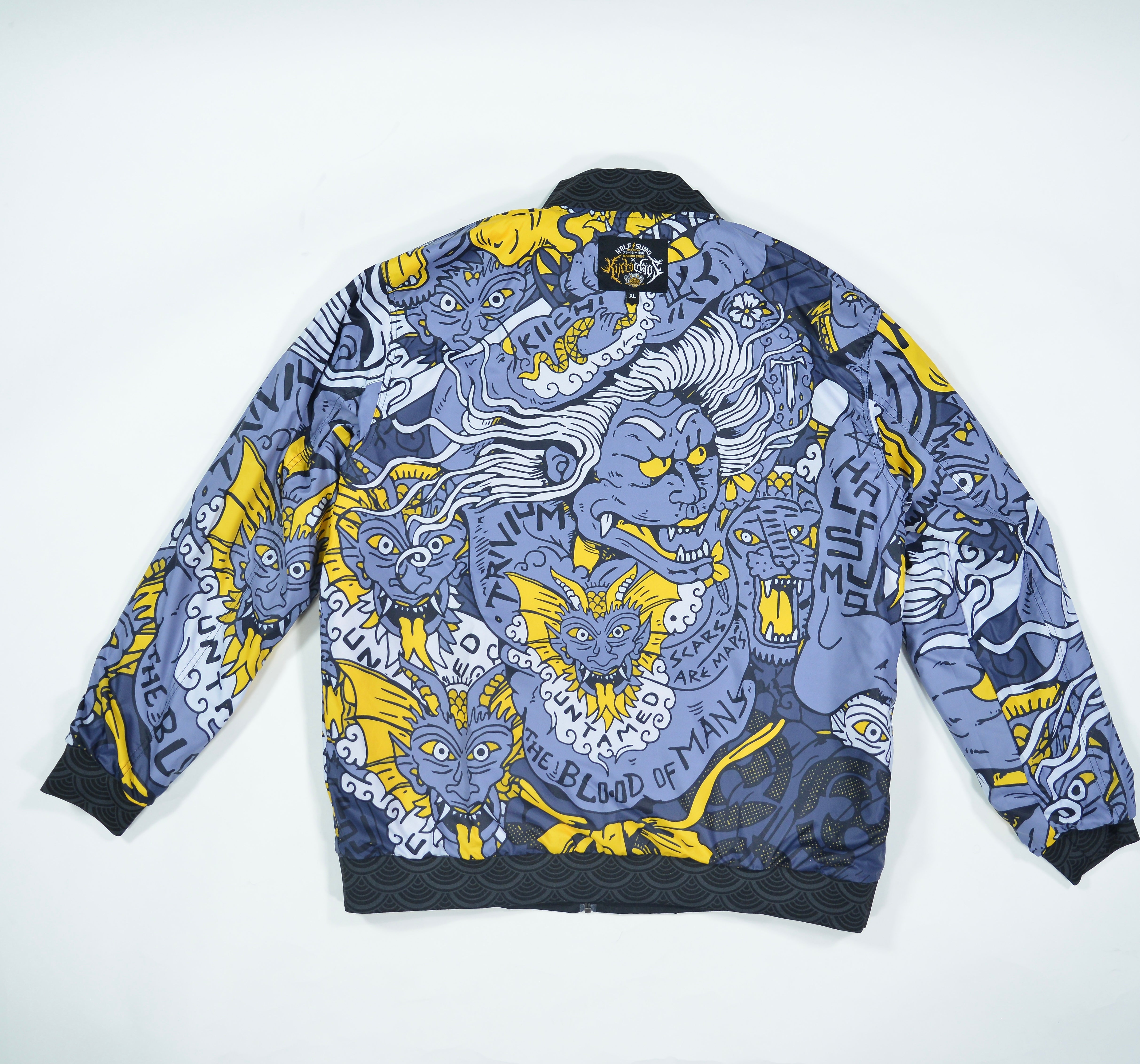 Kiichi Ichiban Aviator Jacket Yellow