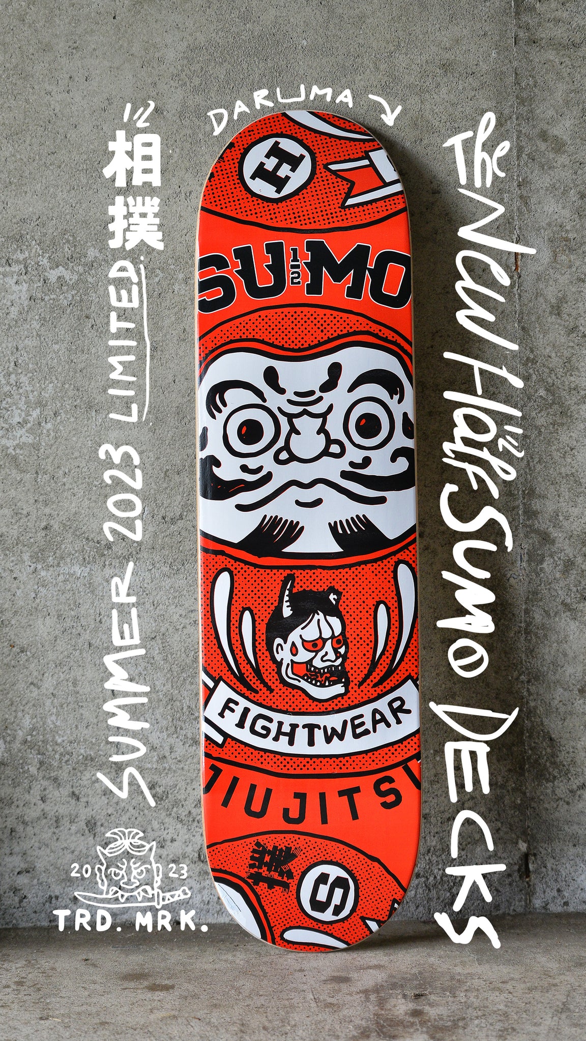 Daruma Skateboard Deck