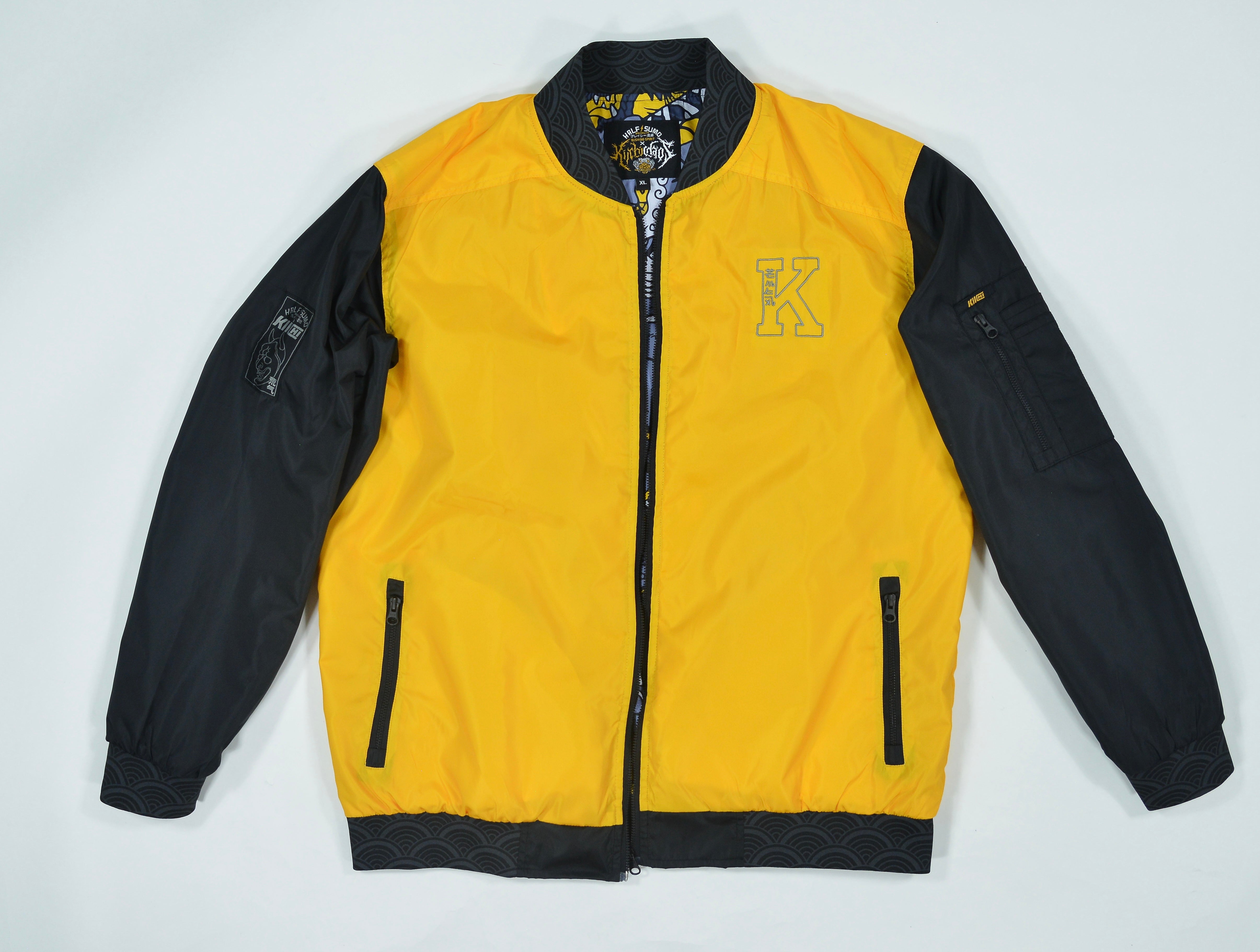 Kiichi Ichiban Aviator Jacket Yellow