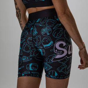 Onna Sushi Compression Shorts for Women