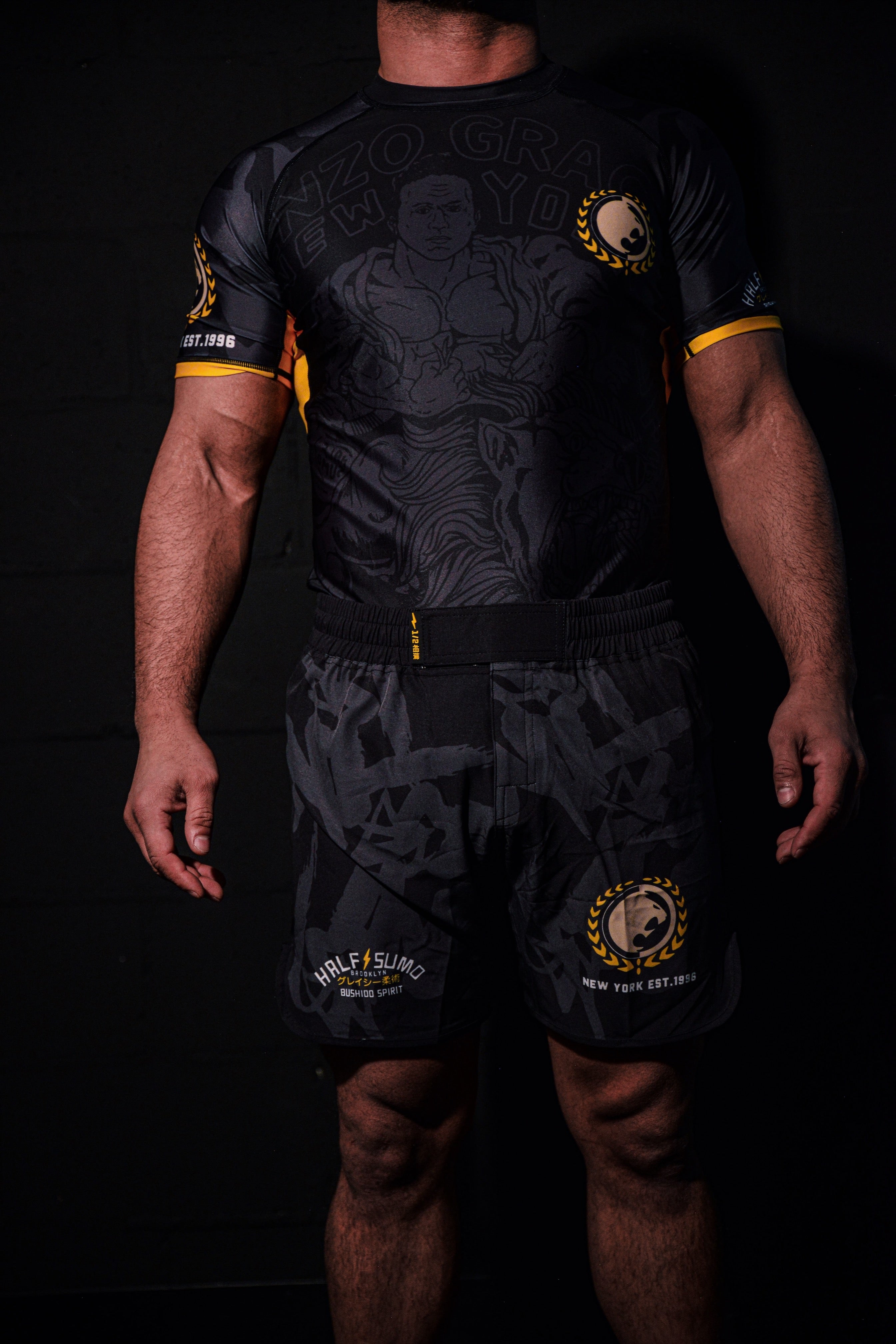 HS x Renzo Gracie “Fera Braba” Shorts