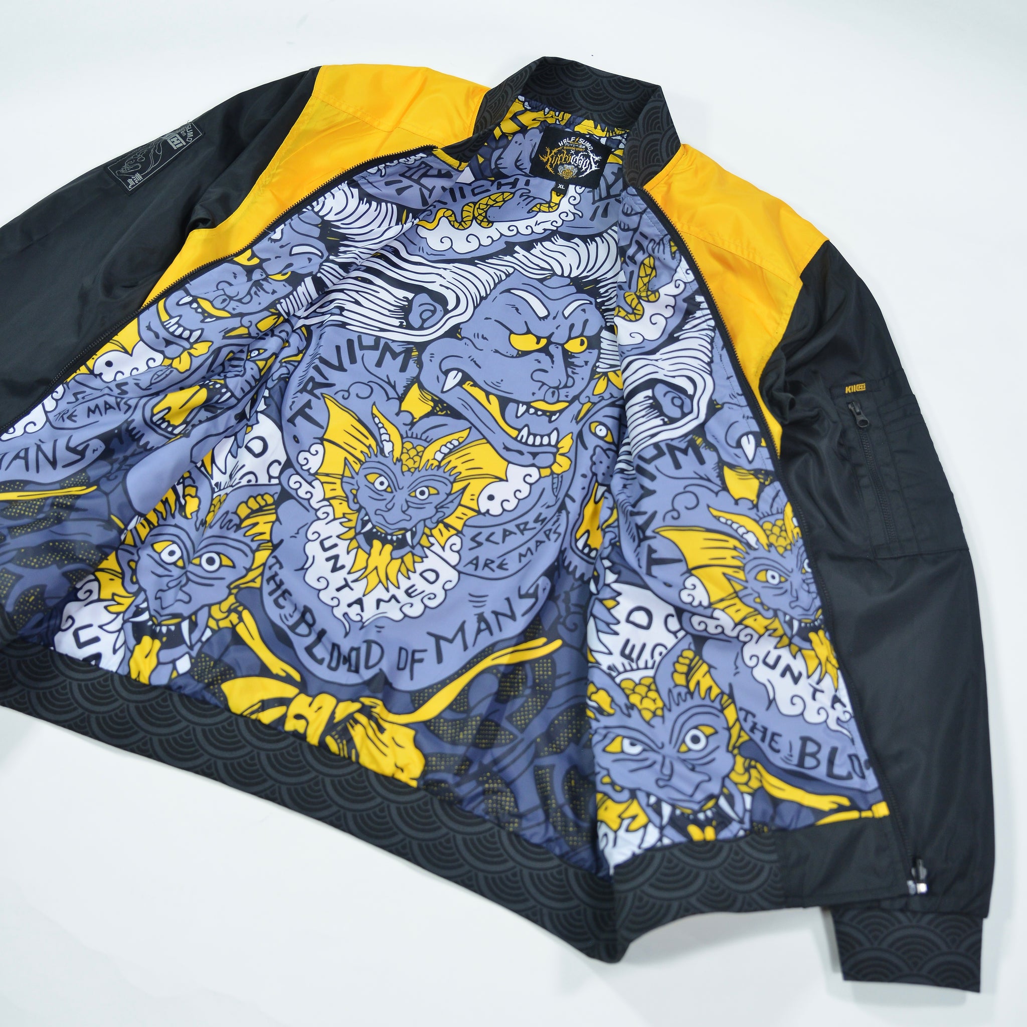 Kiichi Ichiban Aviator Jacket Yellow