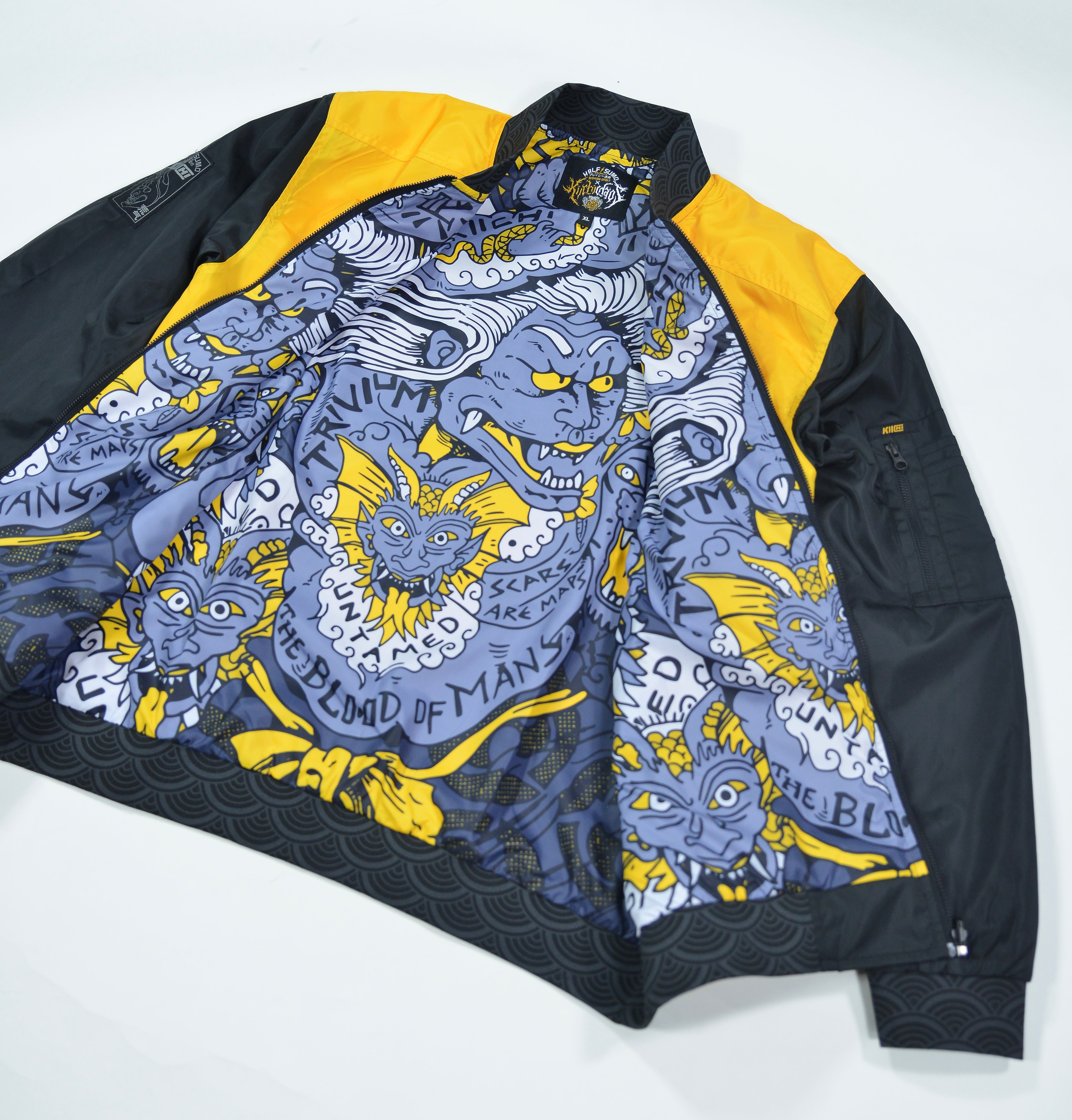 Kiichi Ichiban Aviator Jacket Yellow