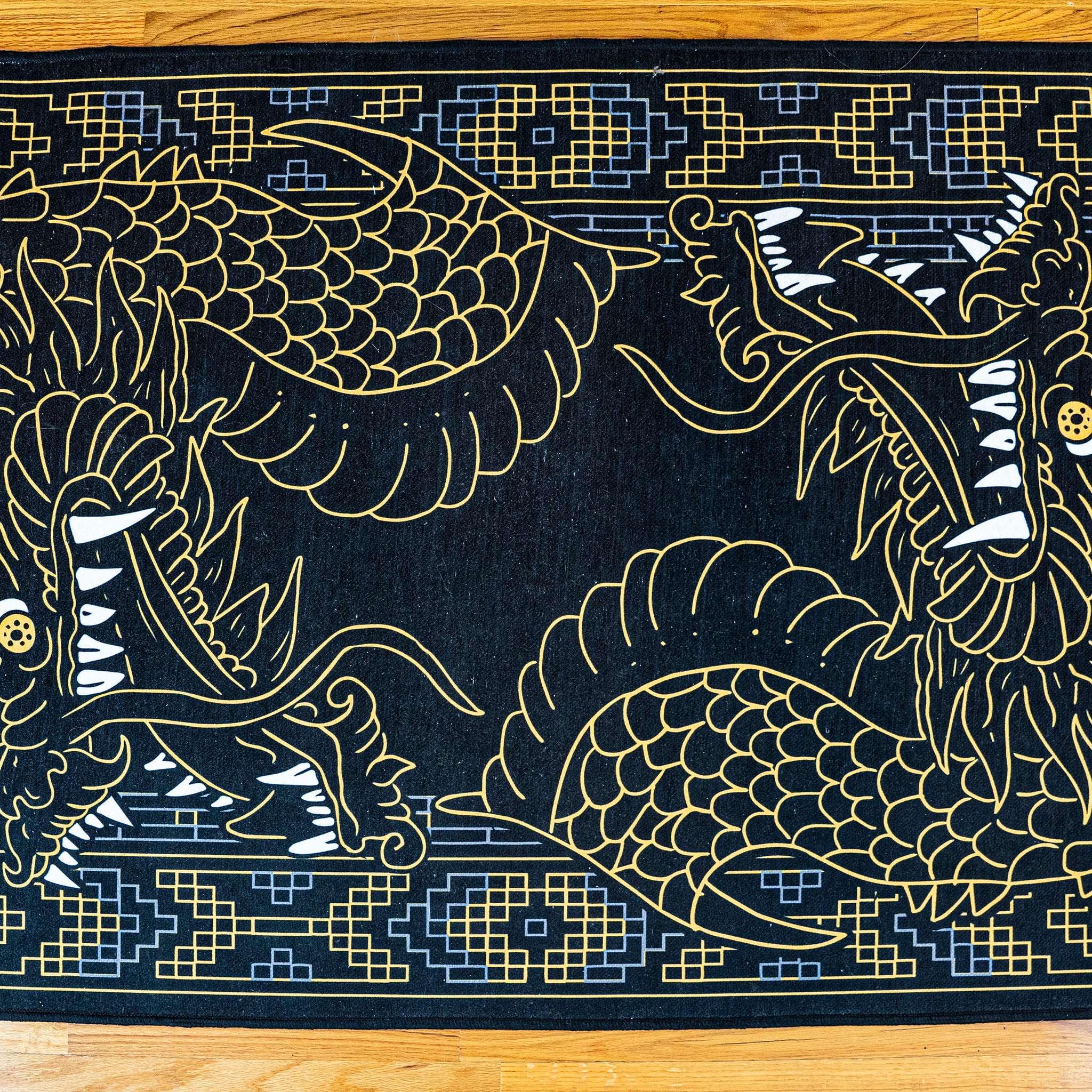 Golden Dragon Rug