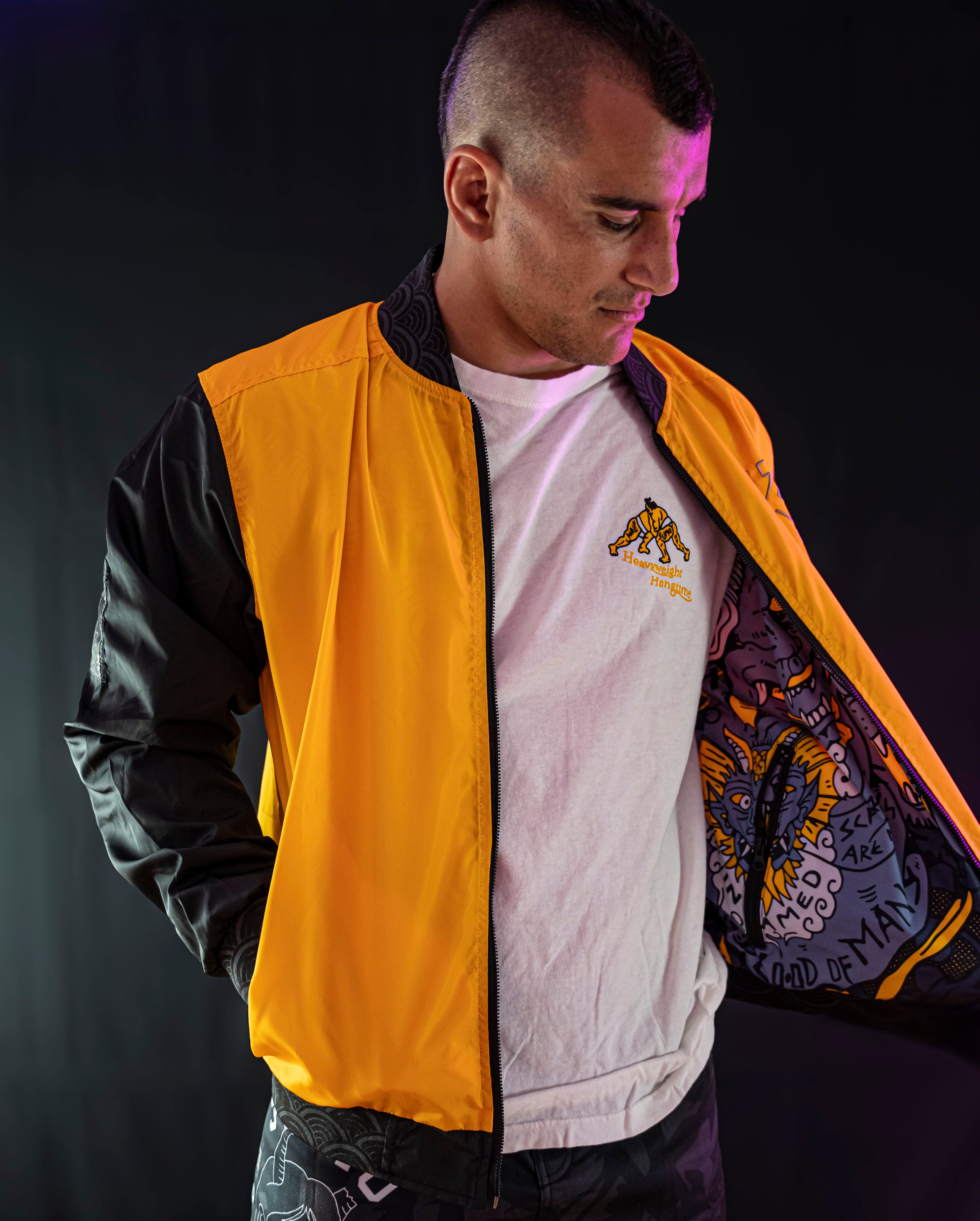 Kiichi Ichiban Aviator Jacket Yellow