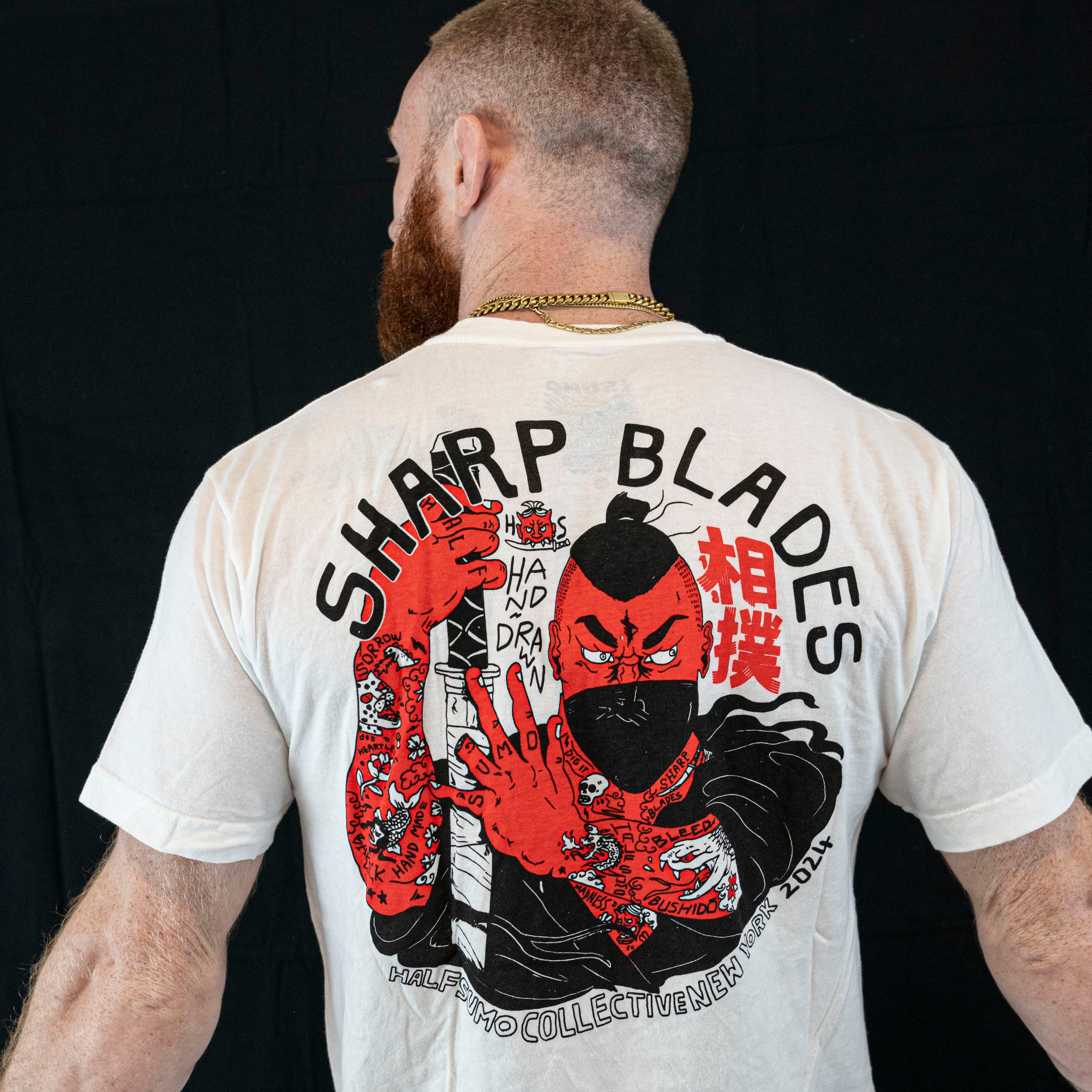 Sharp Blades T-Shirt White