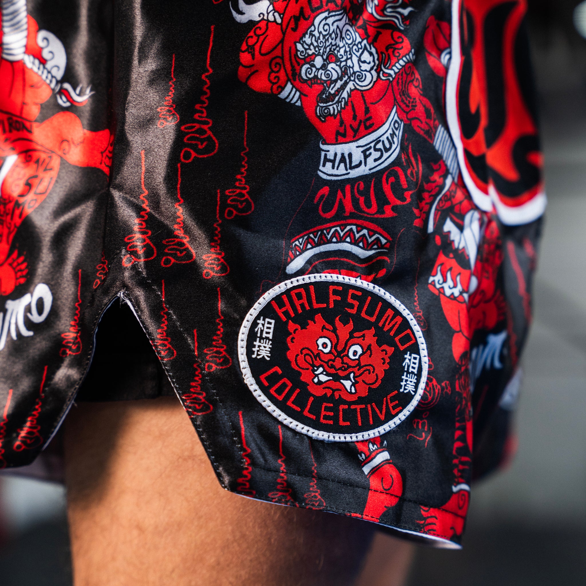 8 Limbs Muay Thai Shorts Black