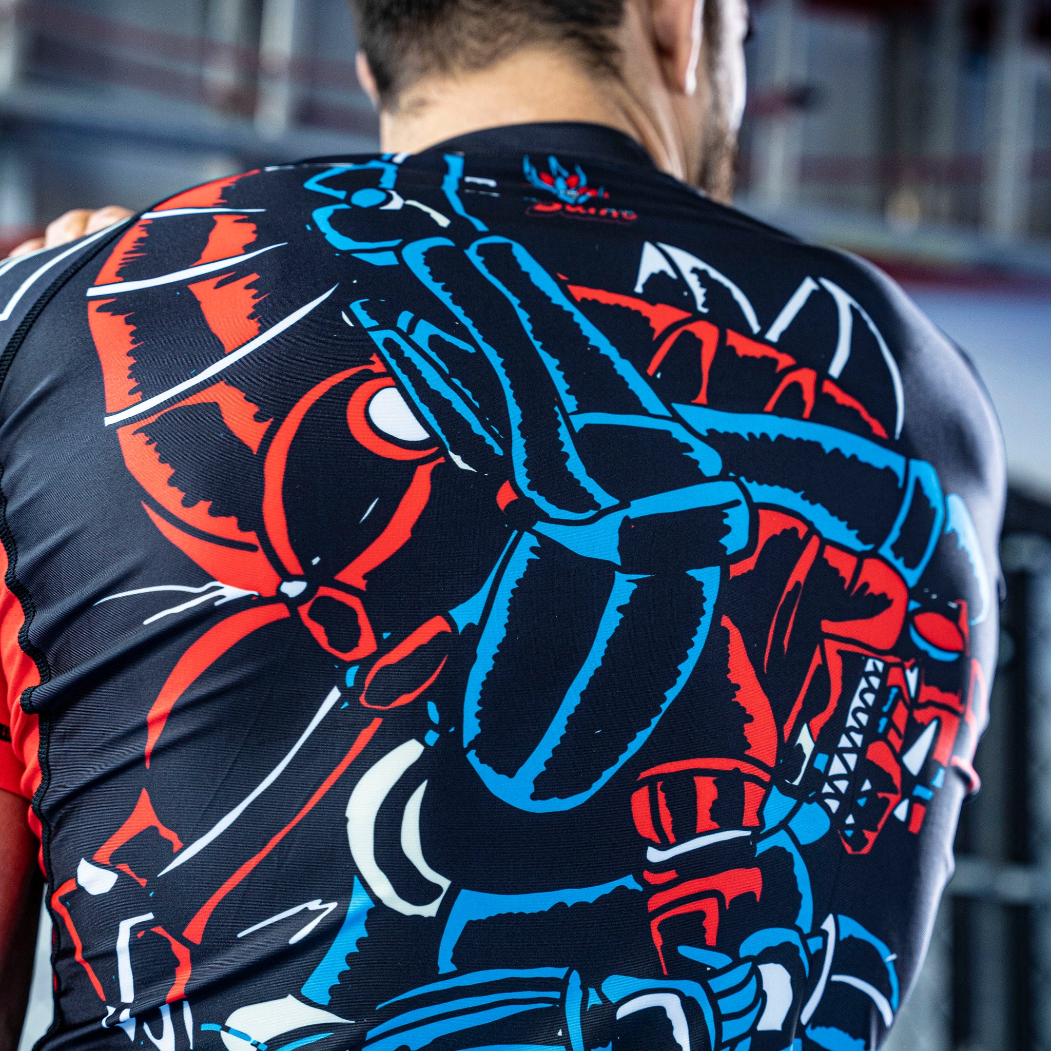 Kaiju vs Mekka Rashguard