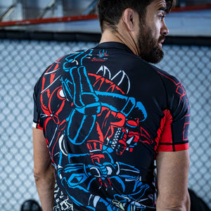 Kaiju vs Mekka Rashguard